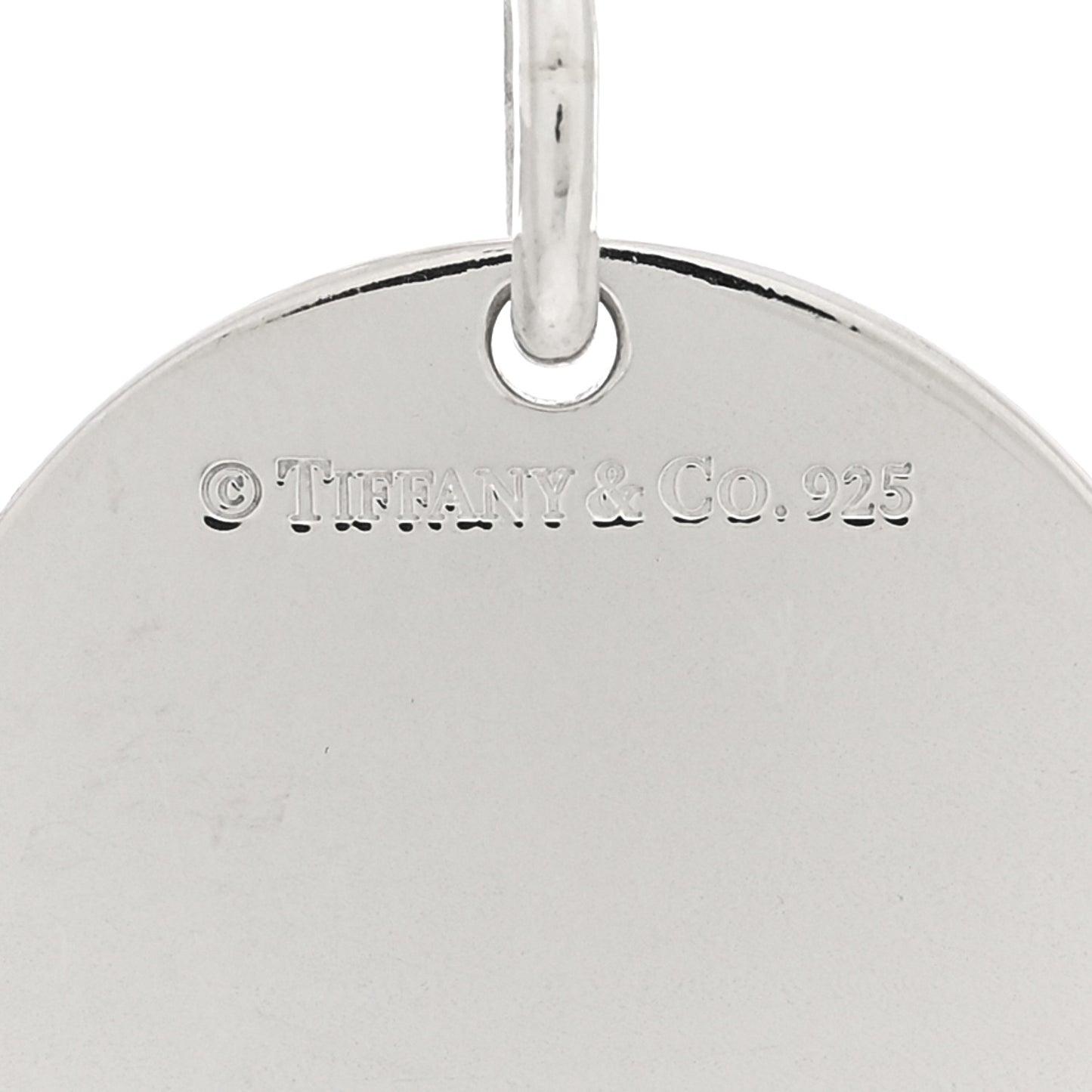 Sterling Silver Return to Tiffany Round Tag Charm Bracelet