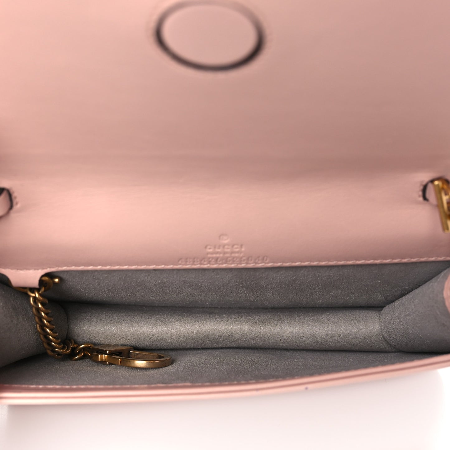 Calfskin Matelasse GG Marmont Mini Bag Perfect Pink