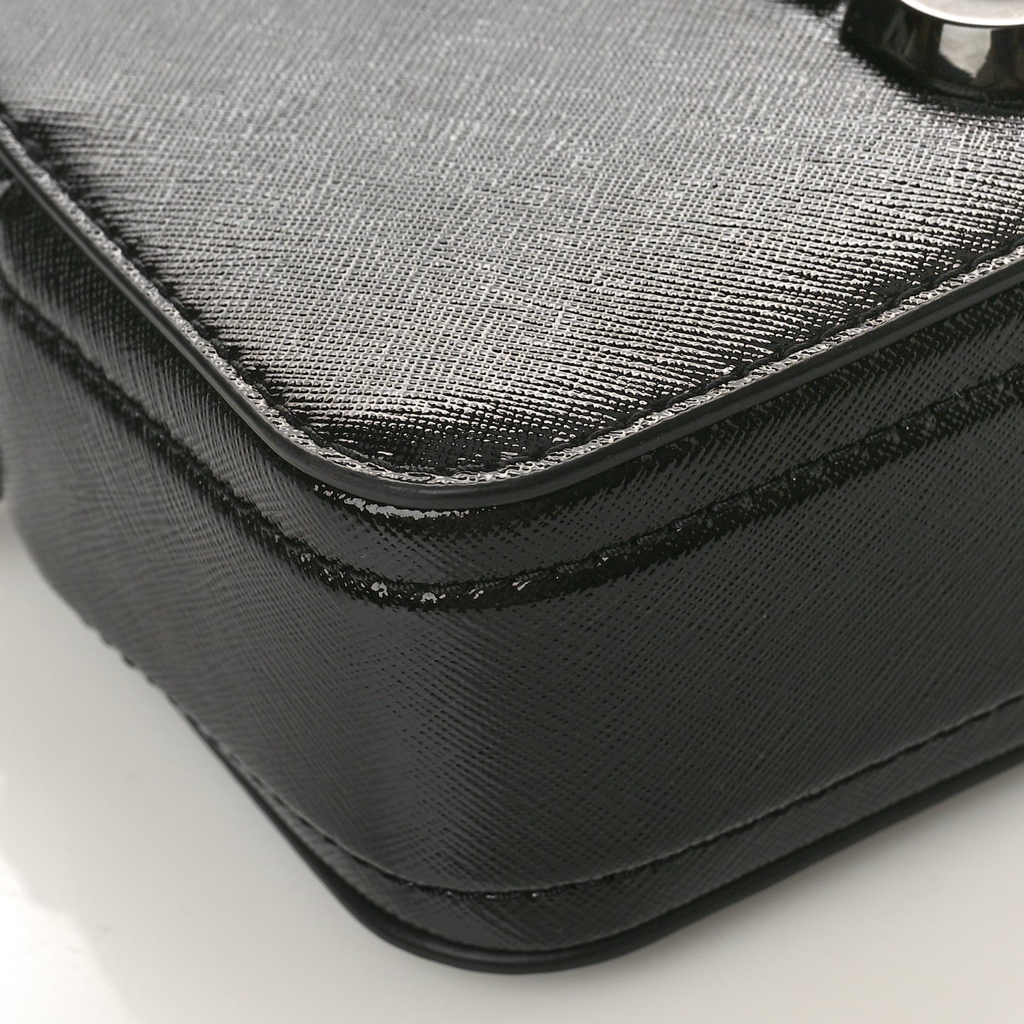 Saffiano Snapshot Camera Bag Black