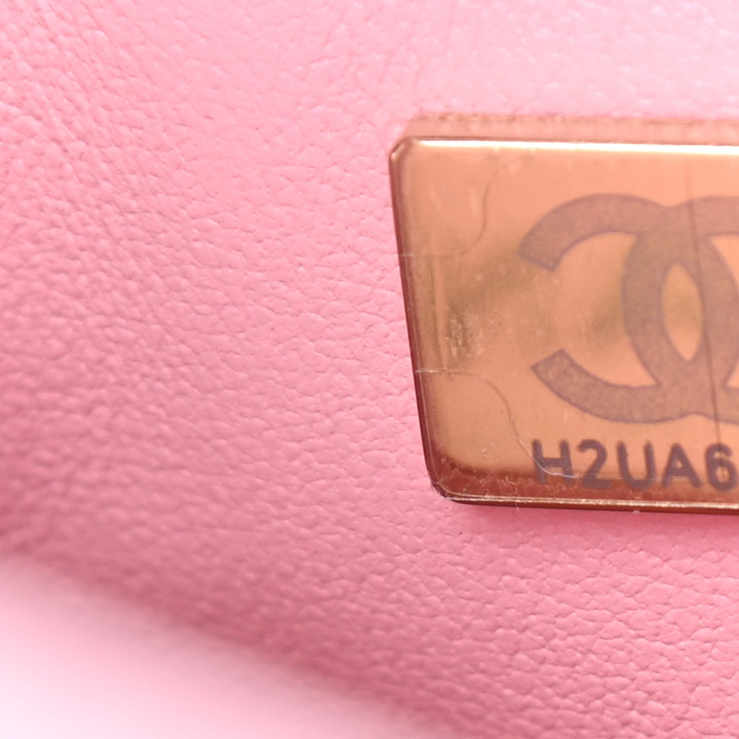 Caviar Quilted Small Double Flap Pink