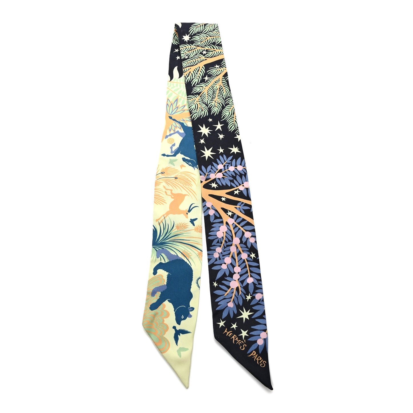 Silk Sous Le Charme D Orphee Twilly Bleu Black Jaune Soufre