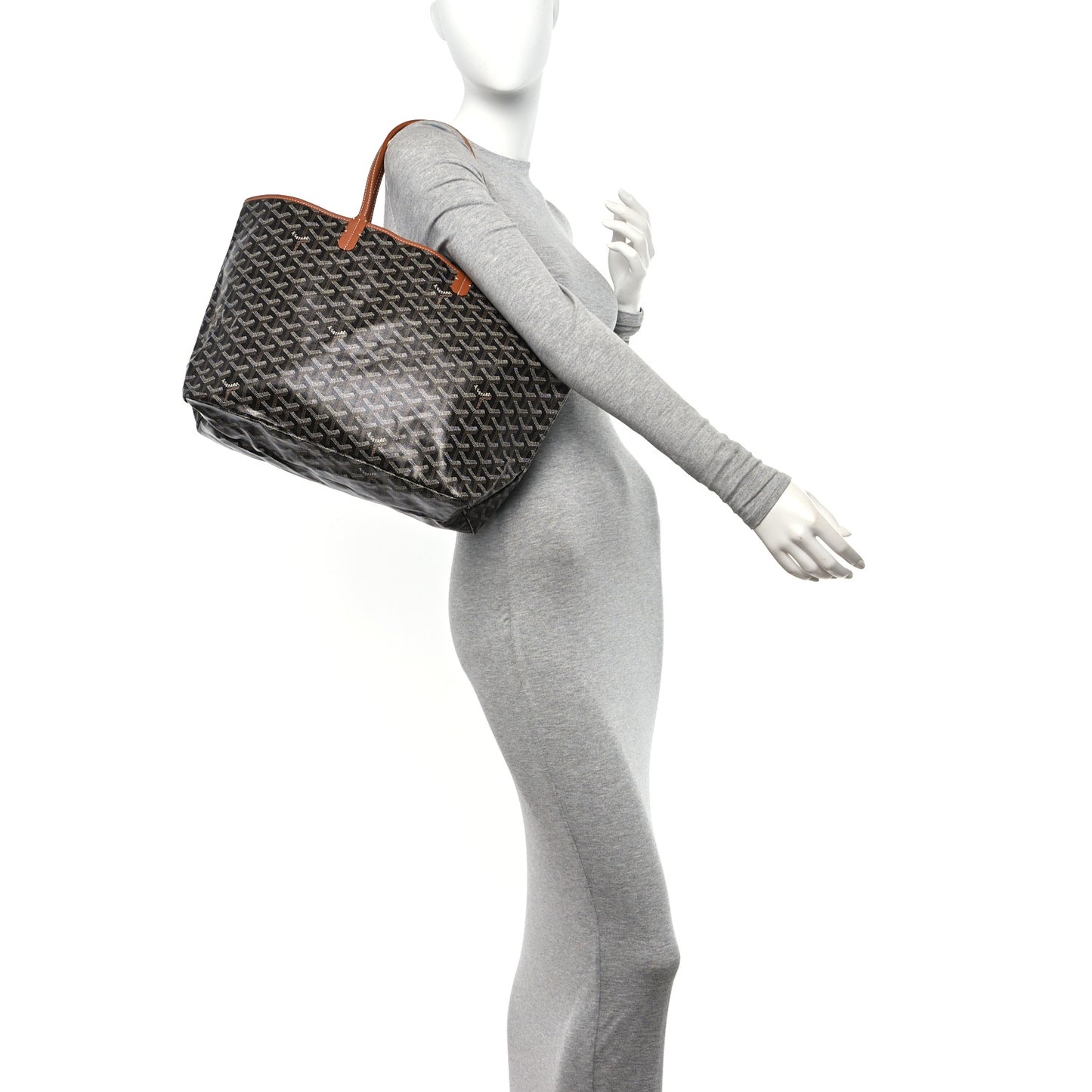 Goyardine Saint Louis PM Black Gold