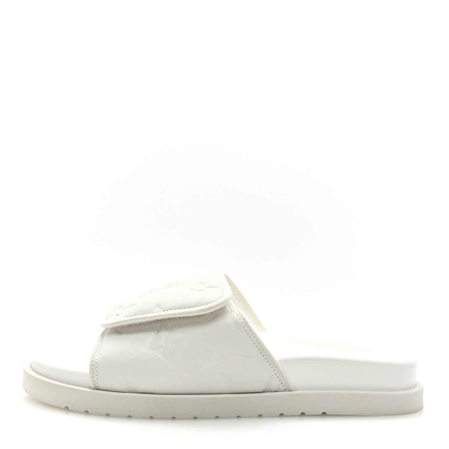 Louis Vuitton Empreinte Mens Miami Mule 11 White 1 of 7
