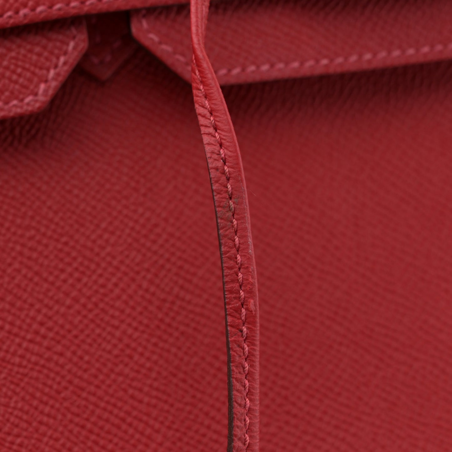 Epsom Birkin 30 Rouge Casaque