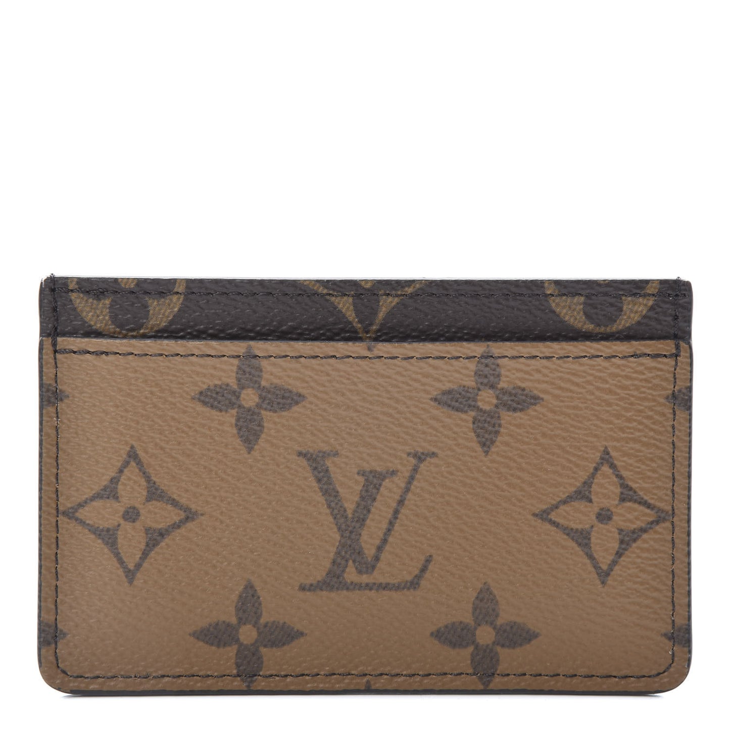 Reverse Monogram Card Holder