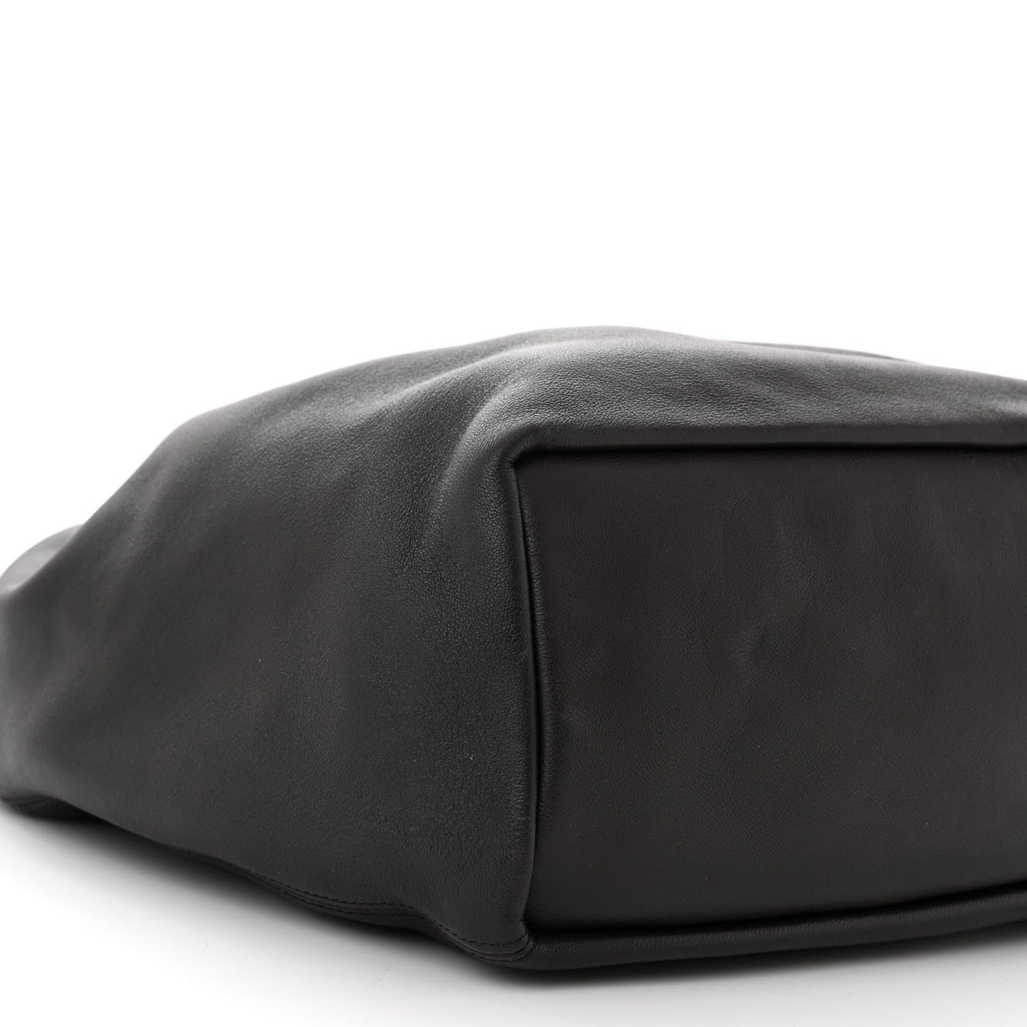 Nappa Small Squeeze Bag Chocolate