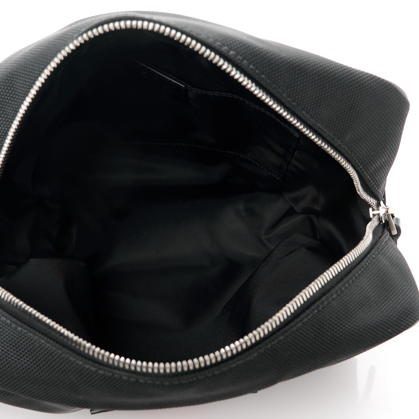 Techno Canvas Web Toiletry Case Black