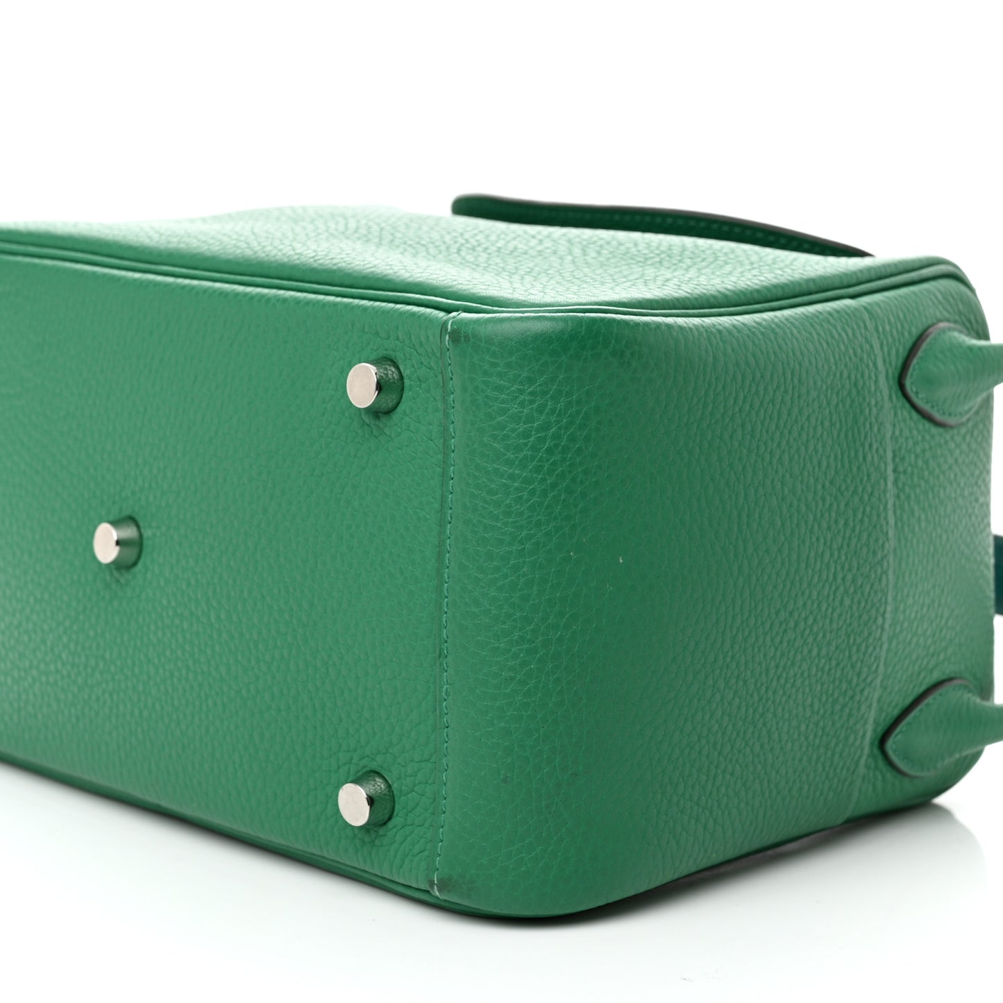 Taurillon Clemence Matte Niloticus Crocodile Touch Lindy 26 Menthe