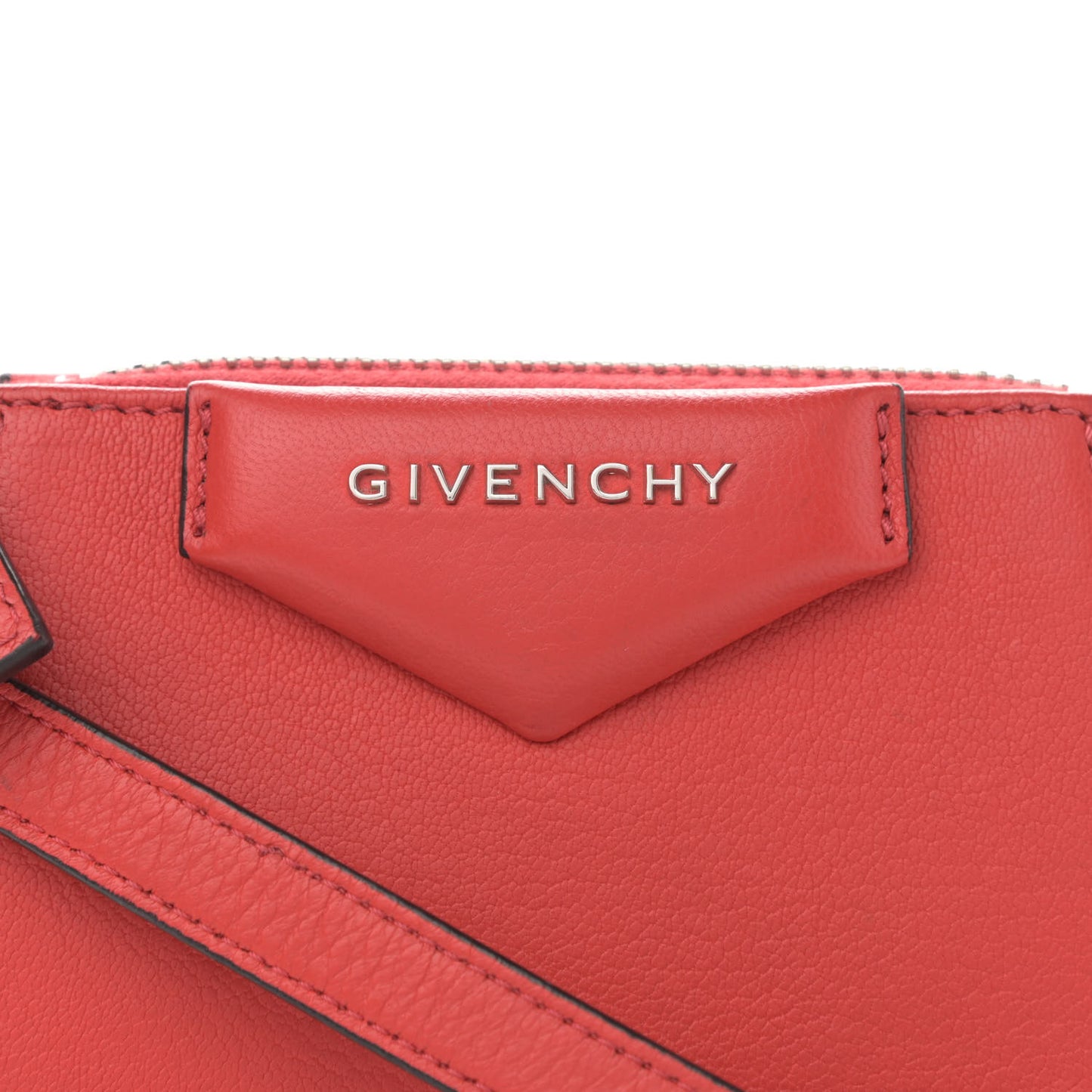 Sugar Goatskin Nano Antigona Light Red