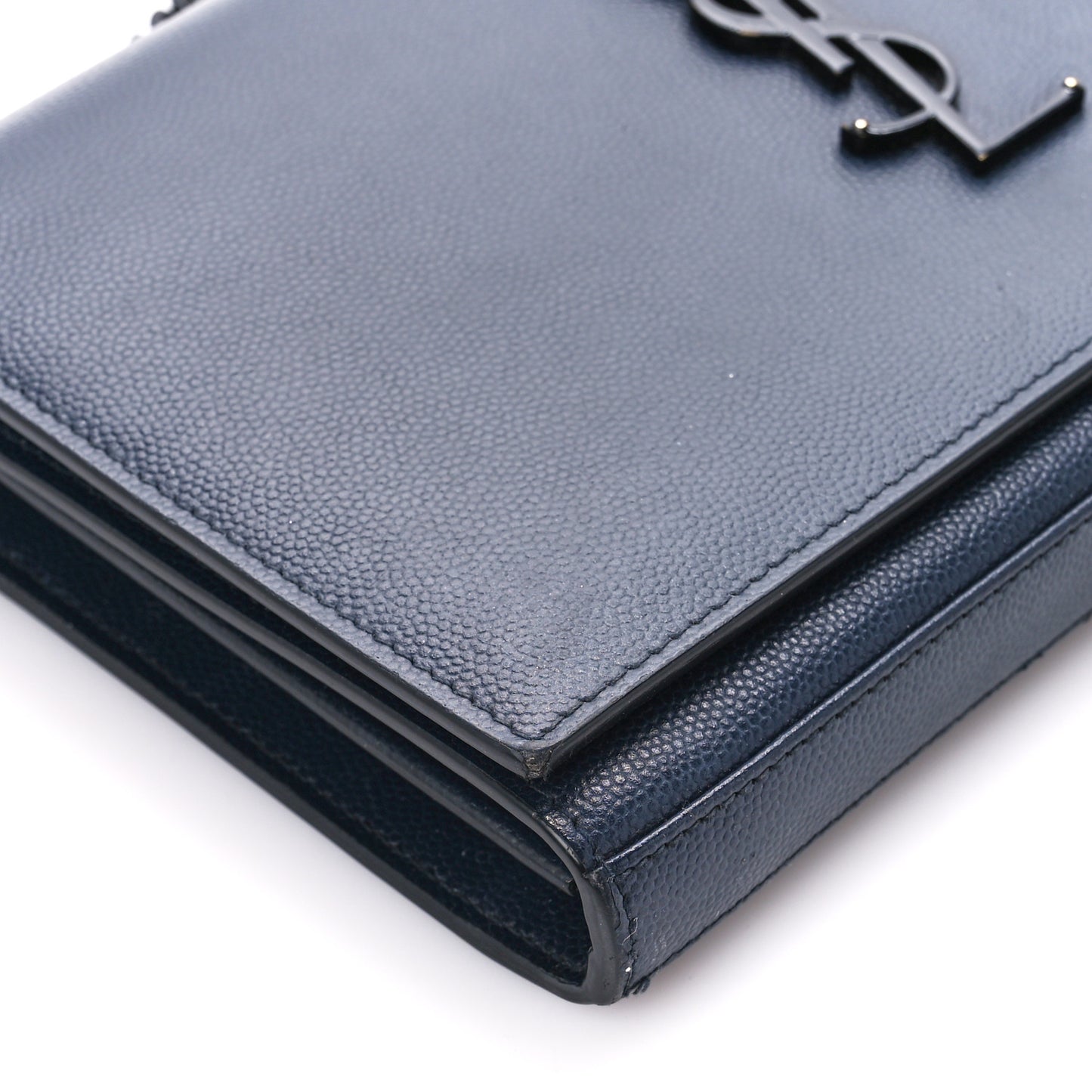 Grain De Poudre Monogram Chain Wallet Marine