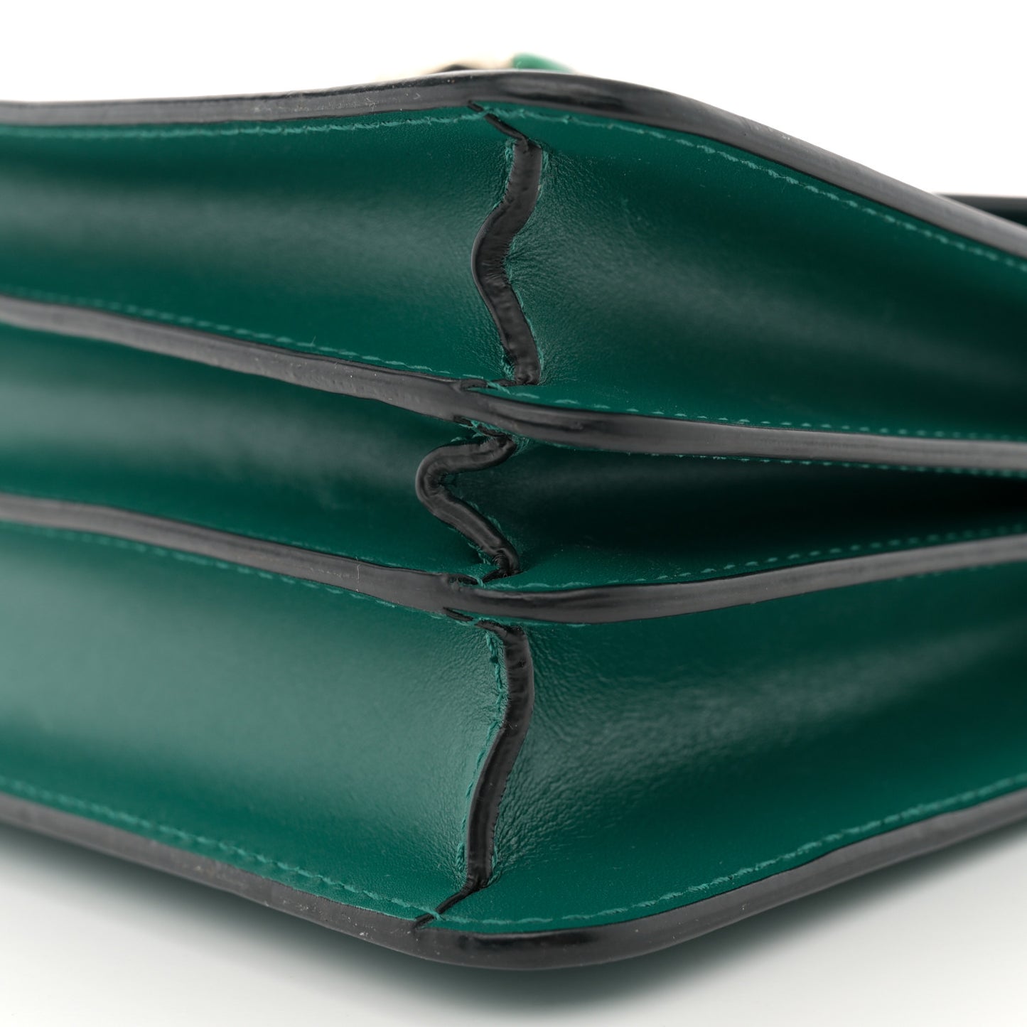 Calfskin Serpenti Forever Top Handle Emerald Green