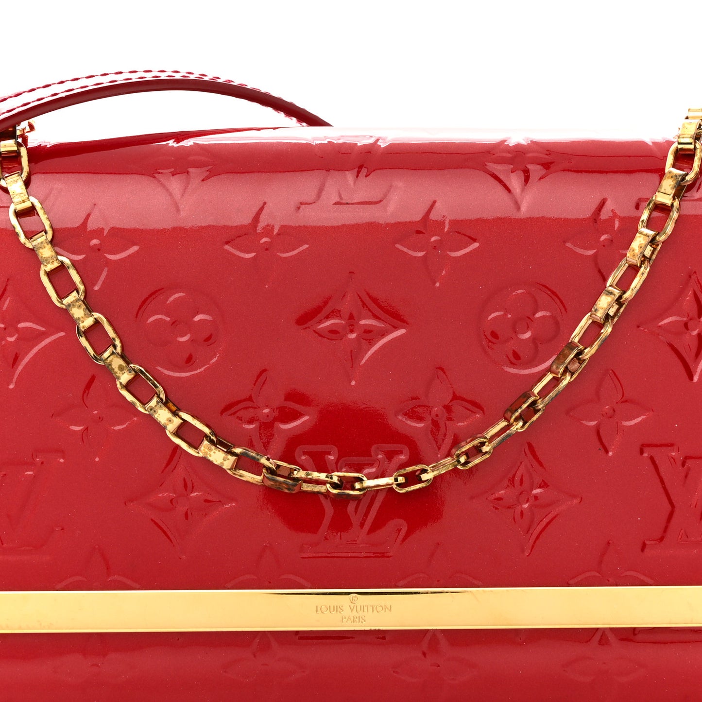 Vernis Monogram Ana Pomme D'Amour Clutch