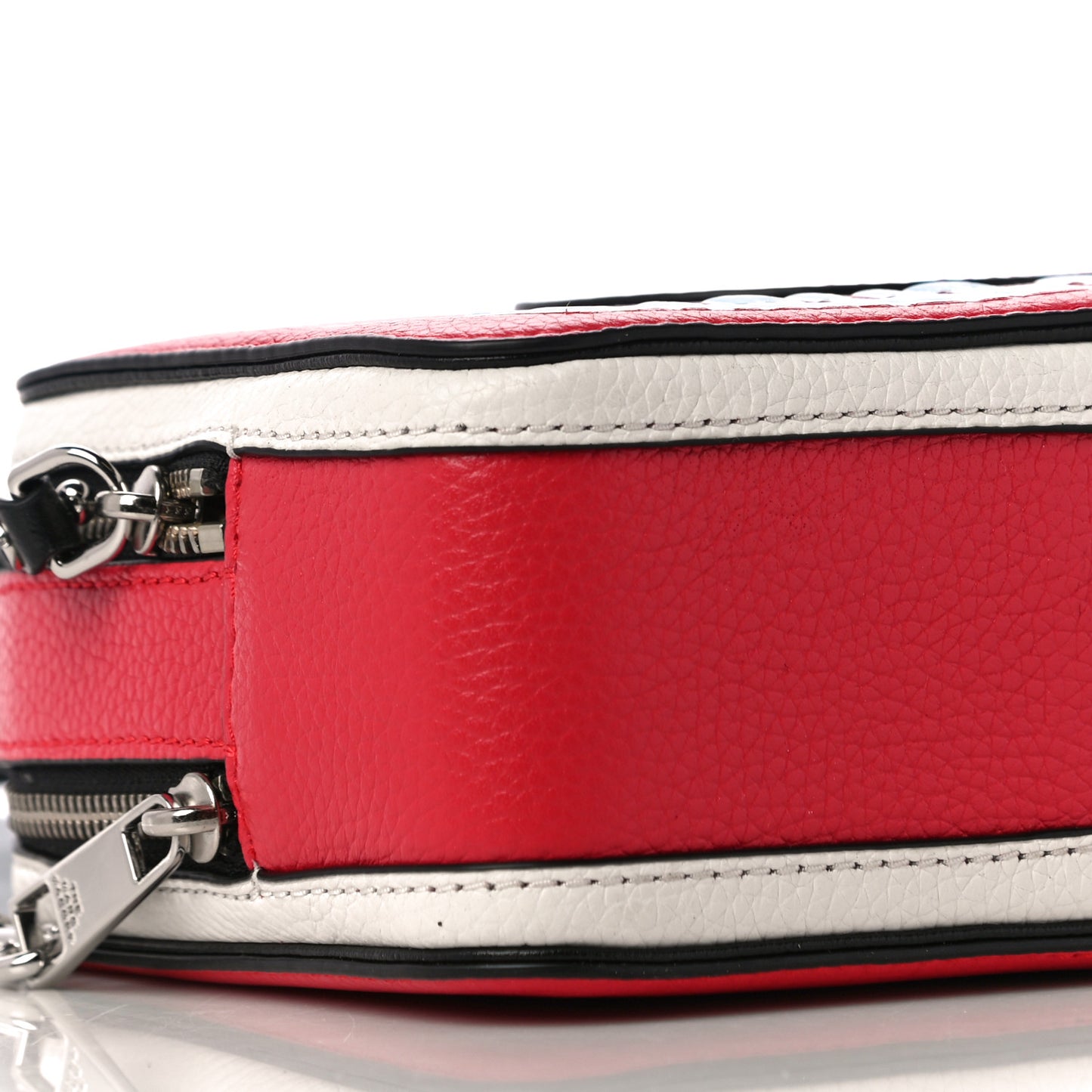 X Peanuts Calfskin The Box Crossbody Red