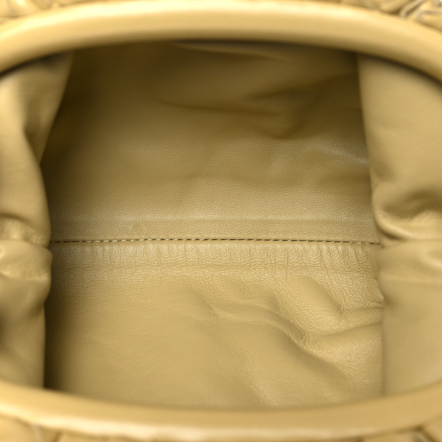 Nappa Intrecciato The Mini Pouch Tapioca