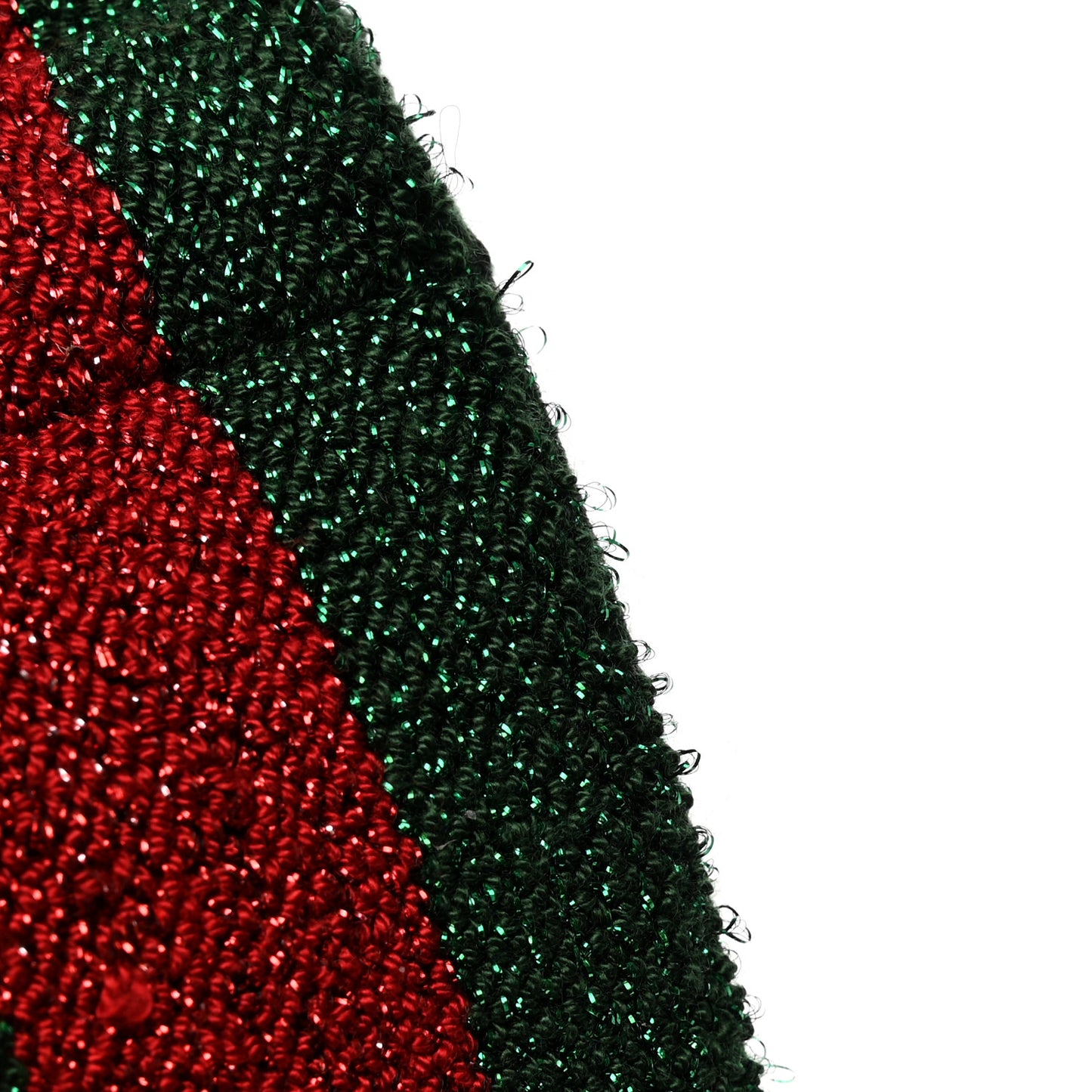 Sequin Guccification Headband M 57 Red Green