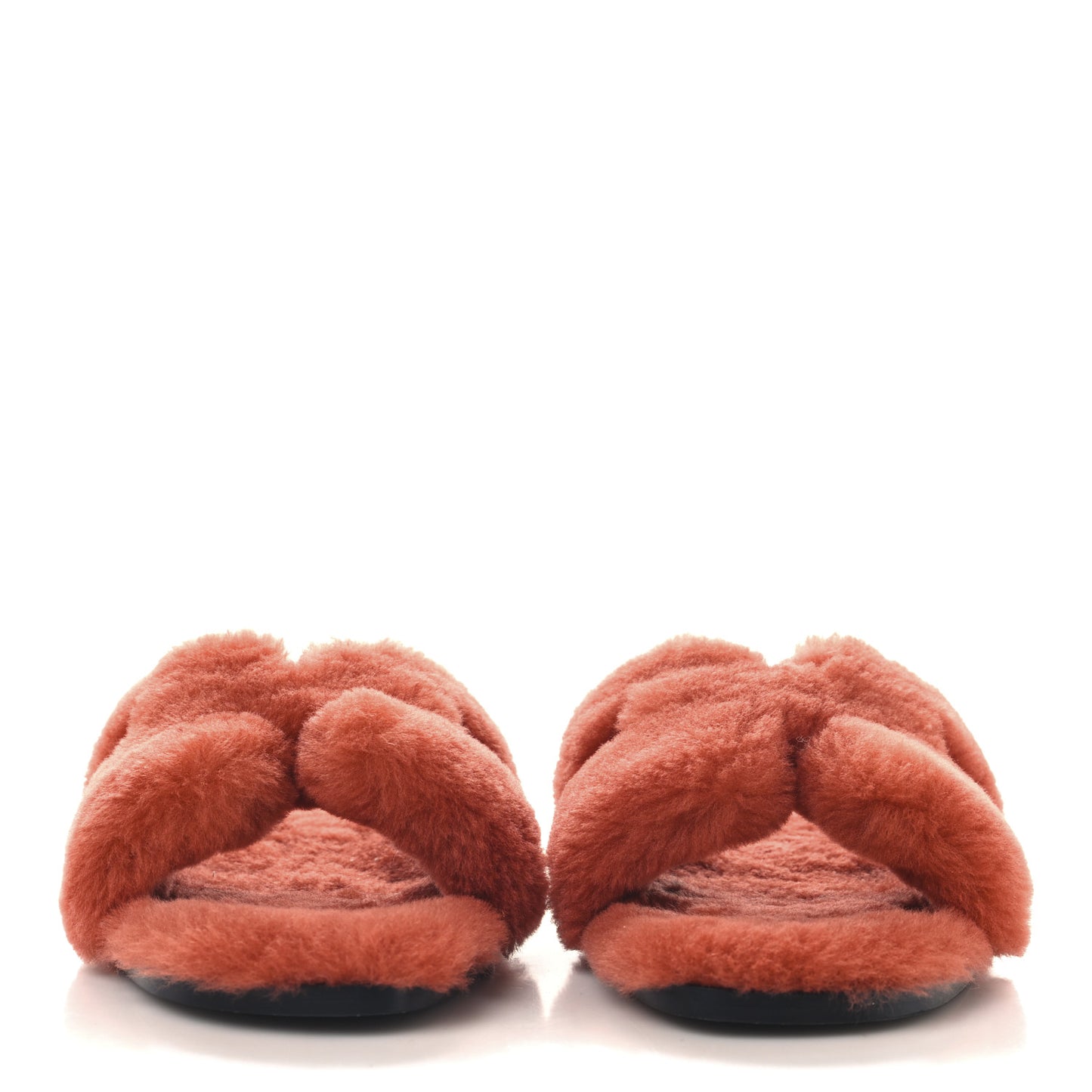 Woolskin Oran Sandals 38.5 Orange