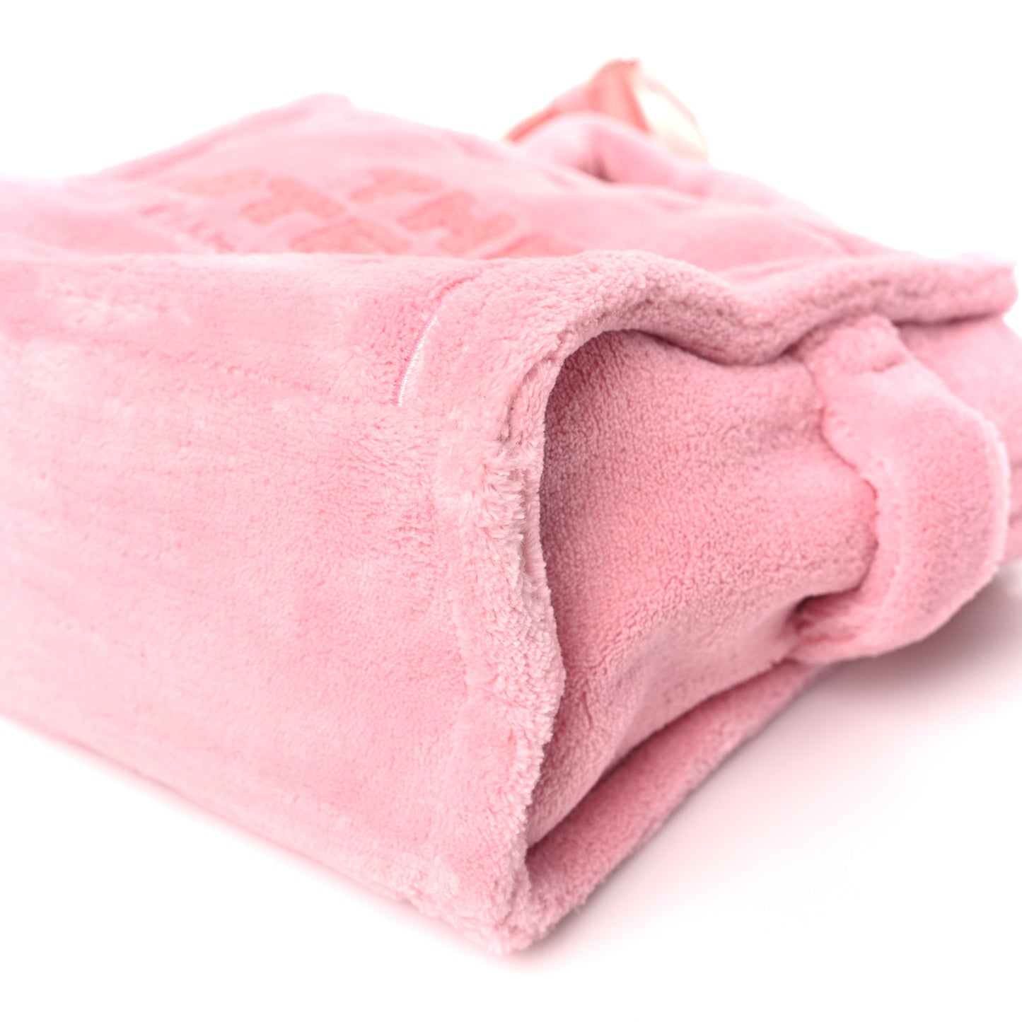 Polyester Mini Terry Tote Bag Light Pink