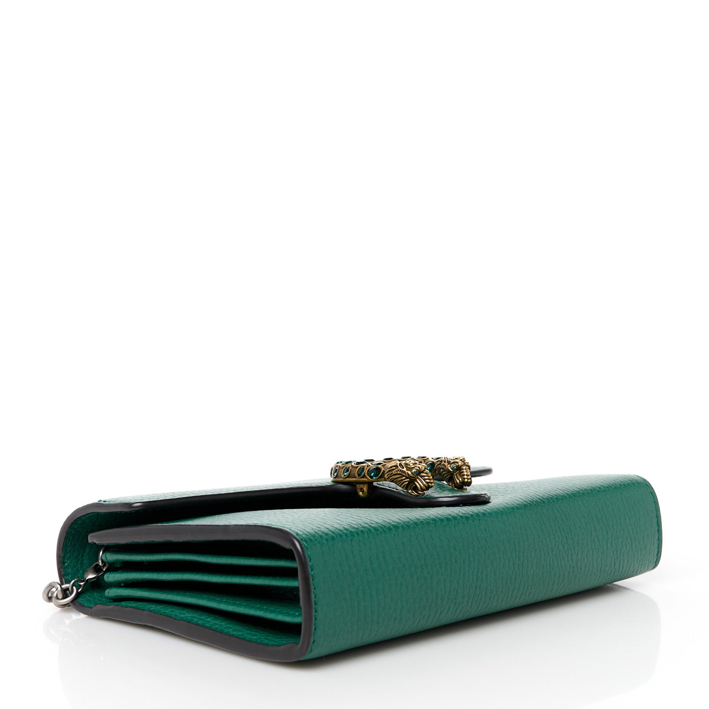 Calfskin Mini Dionysus Chain Wallet Emerald