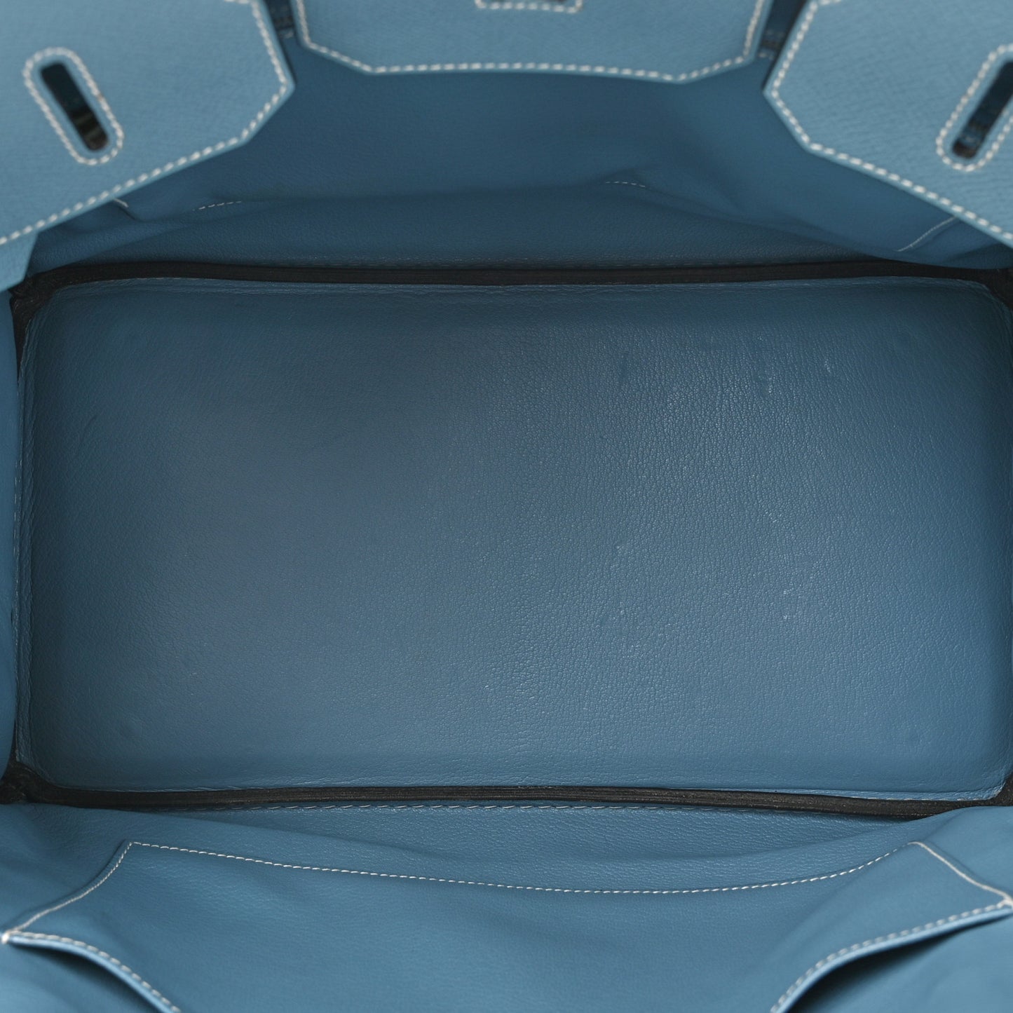 Epsom Birkin 35 Blue Jean