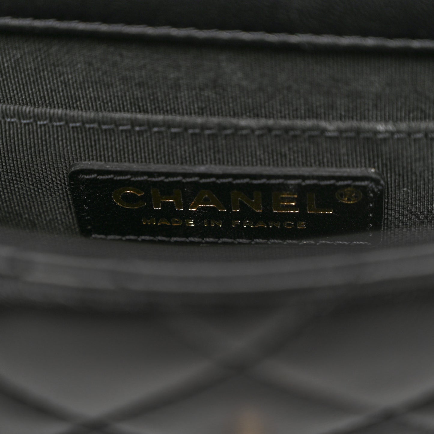 Lambskin Quilted Small My Precious Flap Black