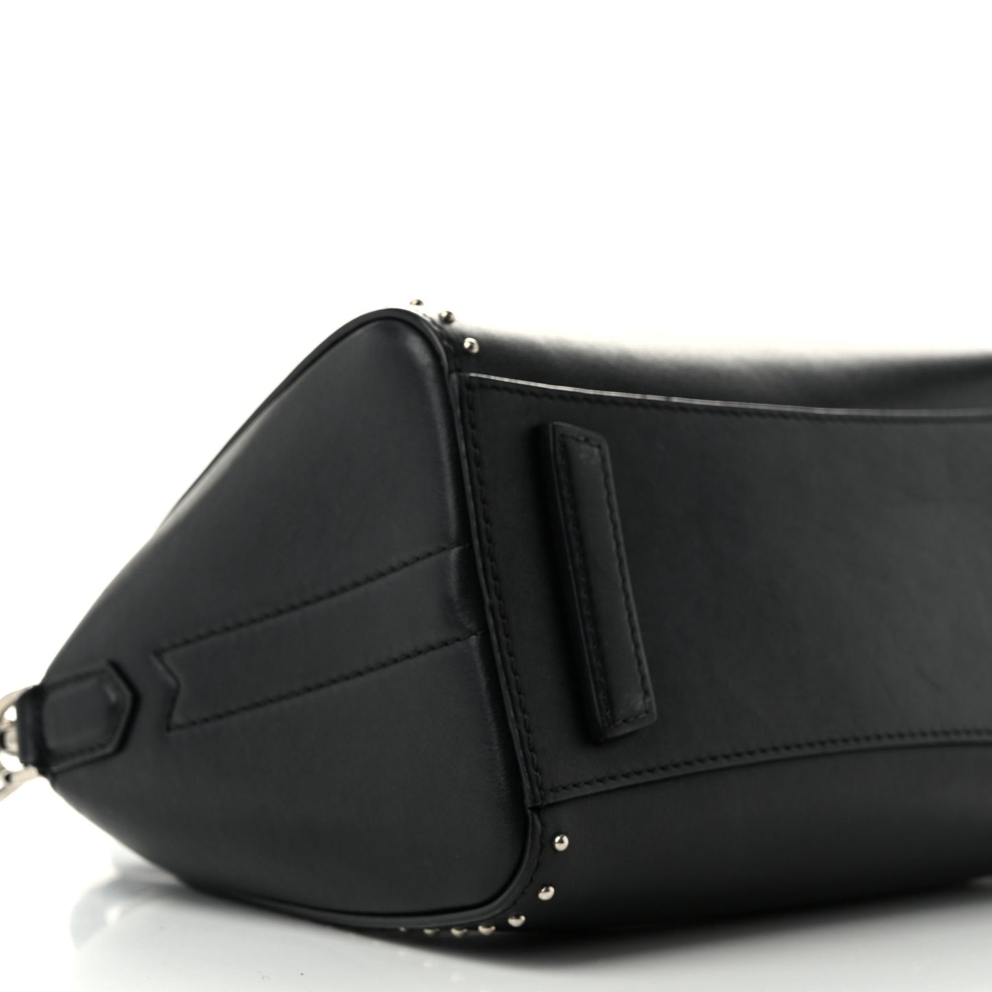 Smooth Calfskin Mini Studded Antigona Black