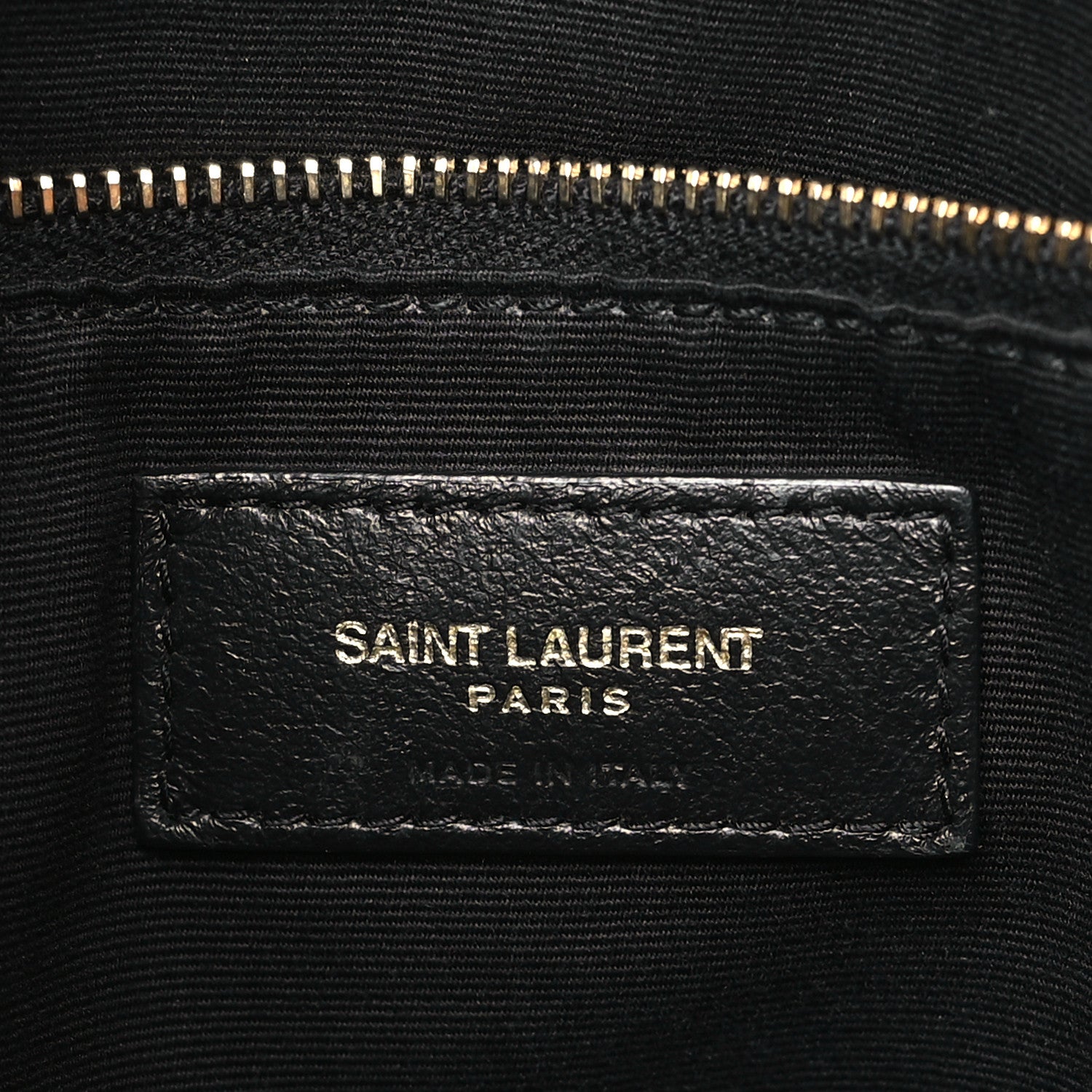 Saint Laurent Calfskin Y Quilted Monogram Large Loulou Chain Satchel Black 6 of 9