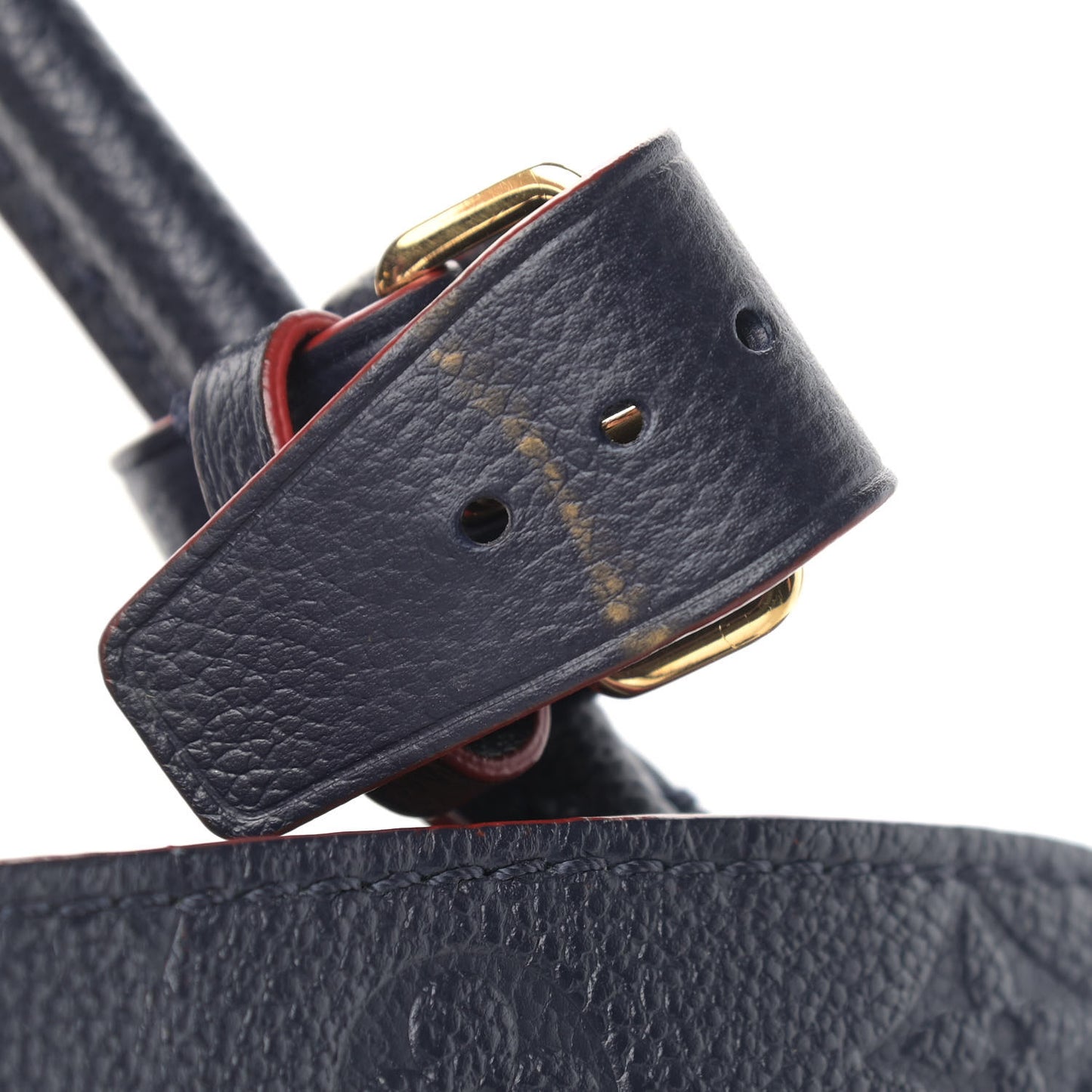 Empreinte Montaigne MM Marine Rouge