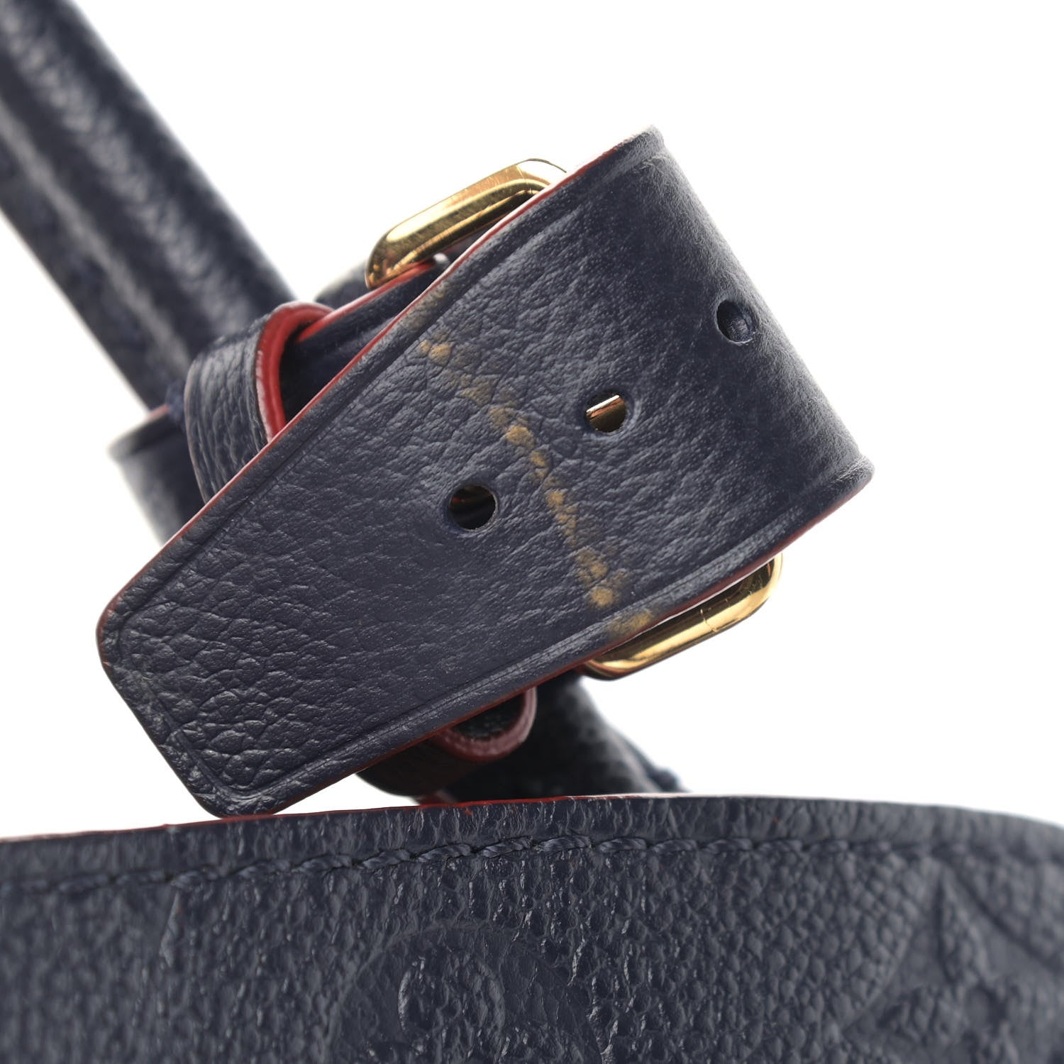 Louis Vuitton Empreinte Montaigne MM Marine Rouge 13 of 13