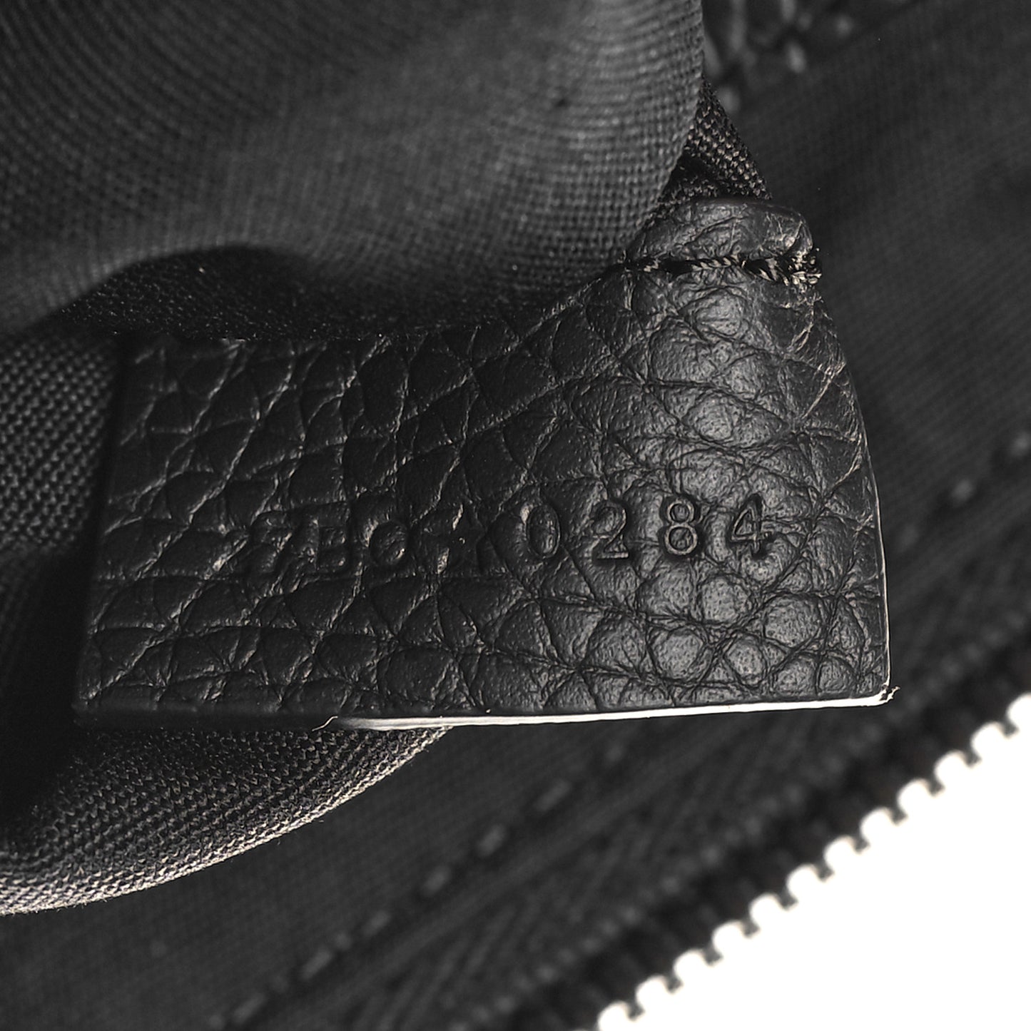 Grained Calfskin Embossed Dior Gravity Weekender 40 Black