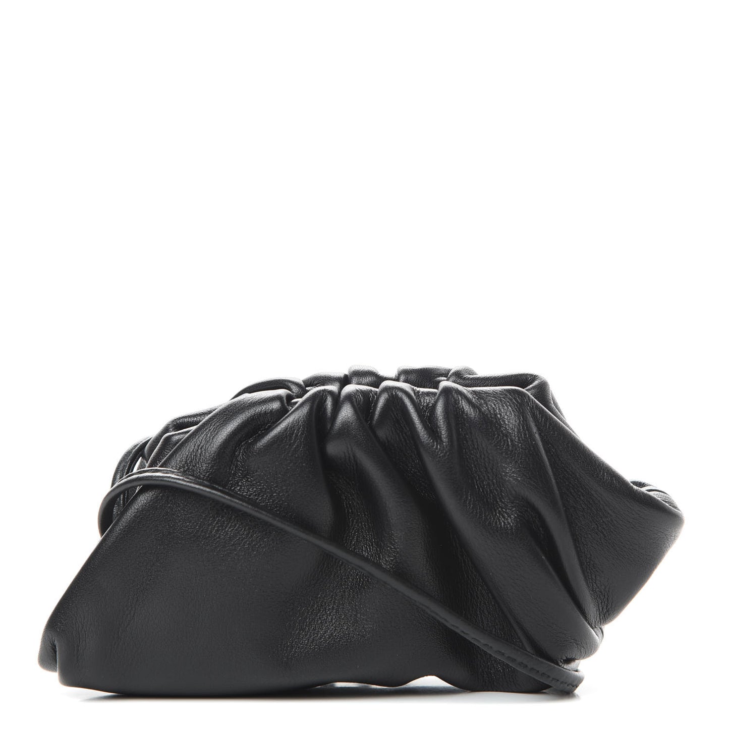 Butter Calfskin Coin Purse Black