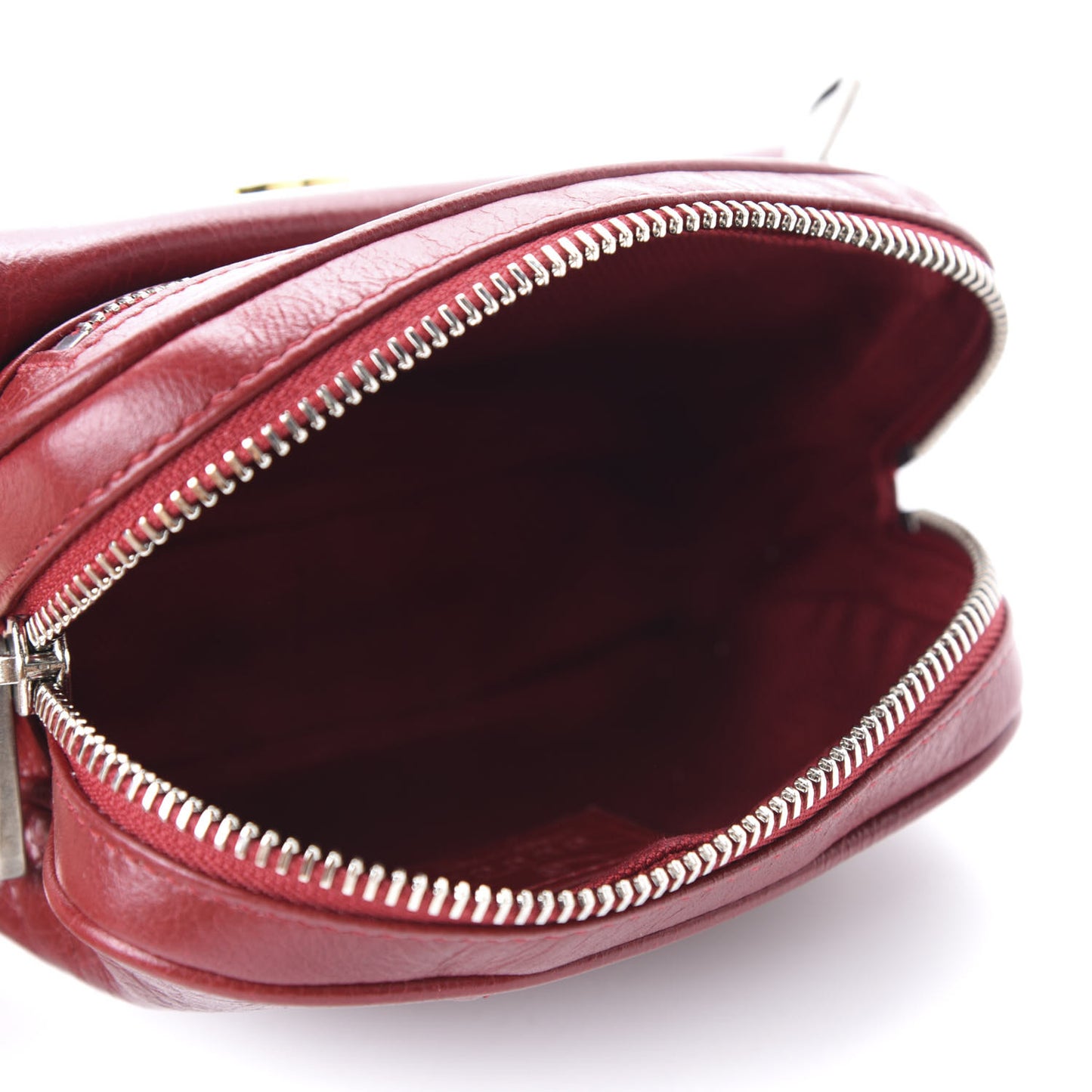 Cracked Calfskin Morpheus Belt Bag 90 36 Red