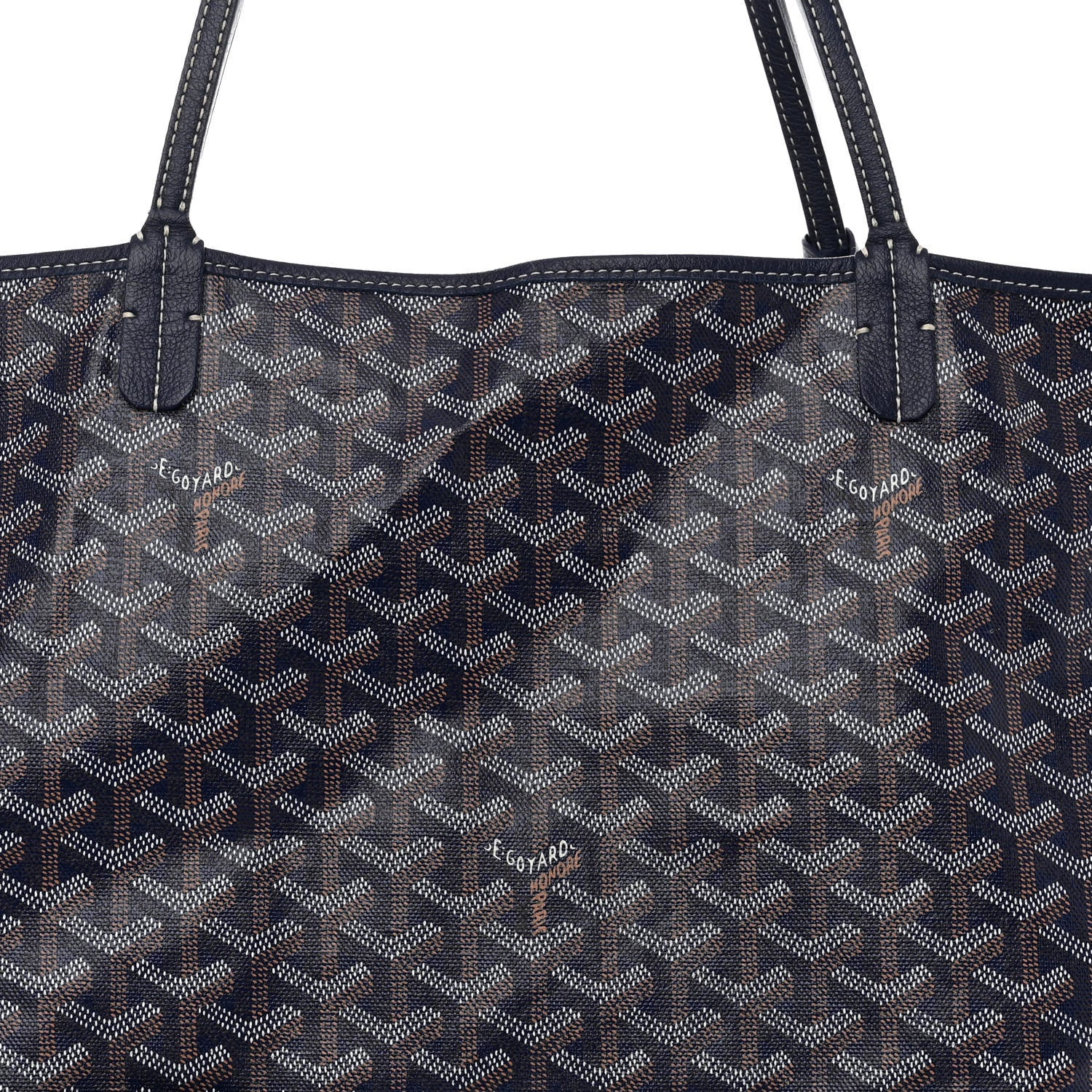 Goyard Goyardine Saint Louis GM Navy 9 of 12