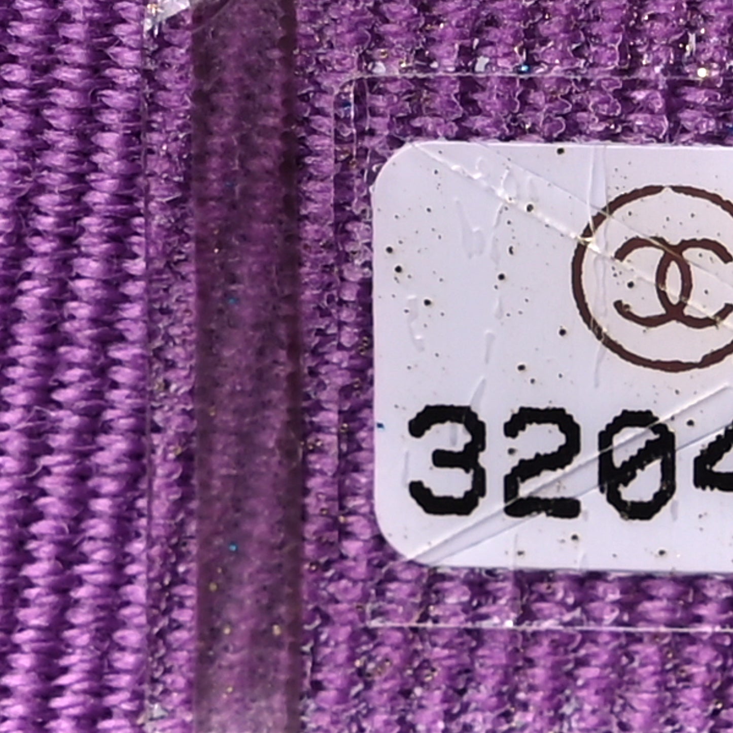 Lambskin Quilted CC In Love Heart Clutch With Chain Purple