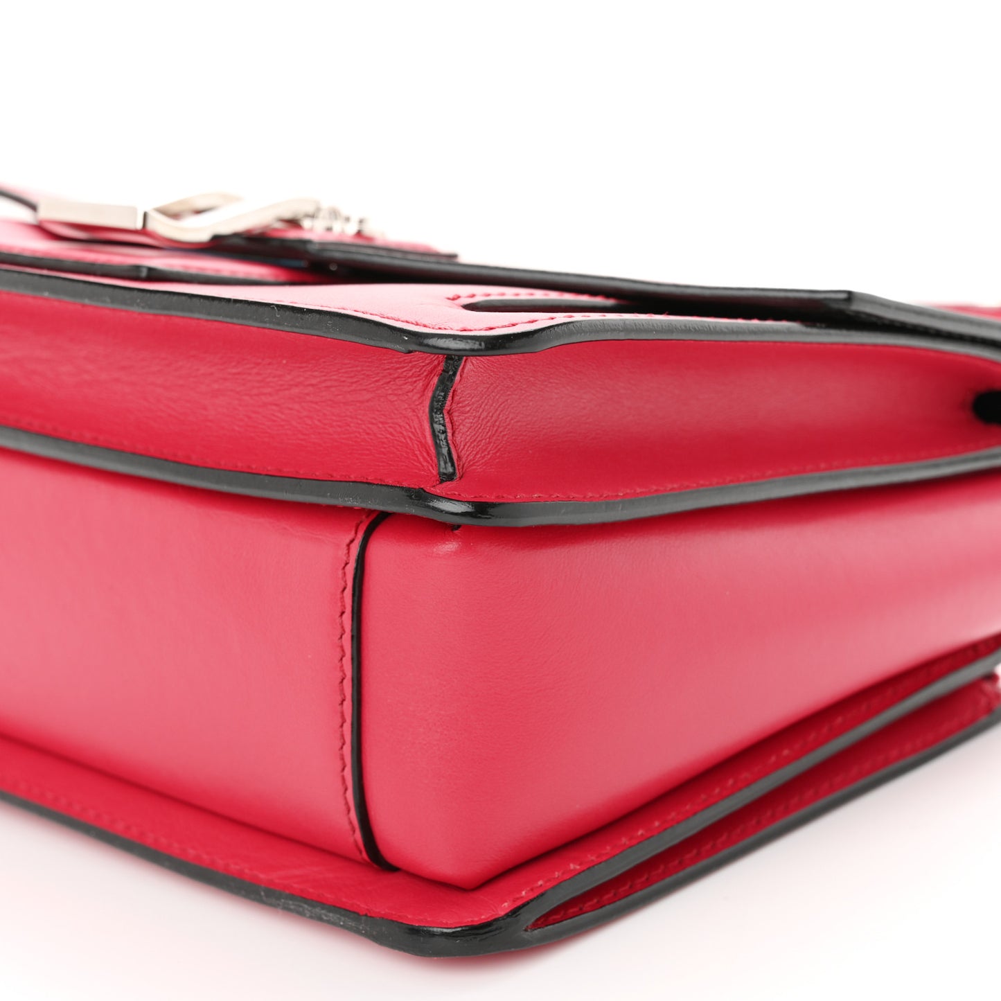 Smooth Calfskin Hava Crossbody Magenta