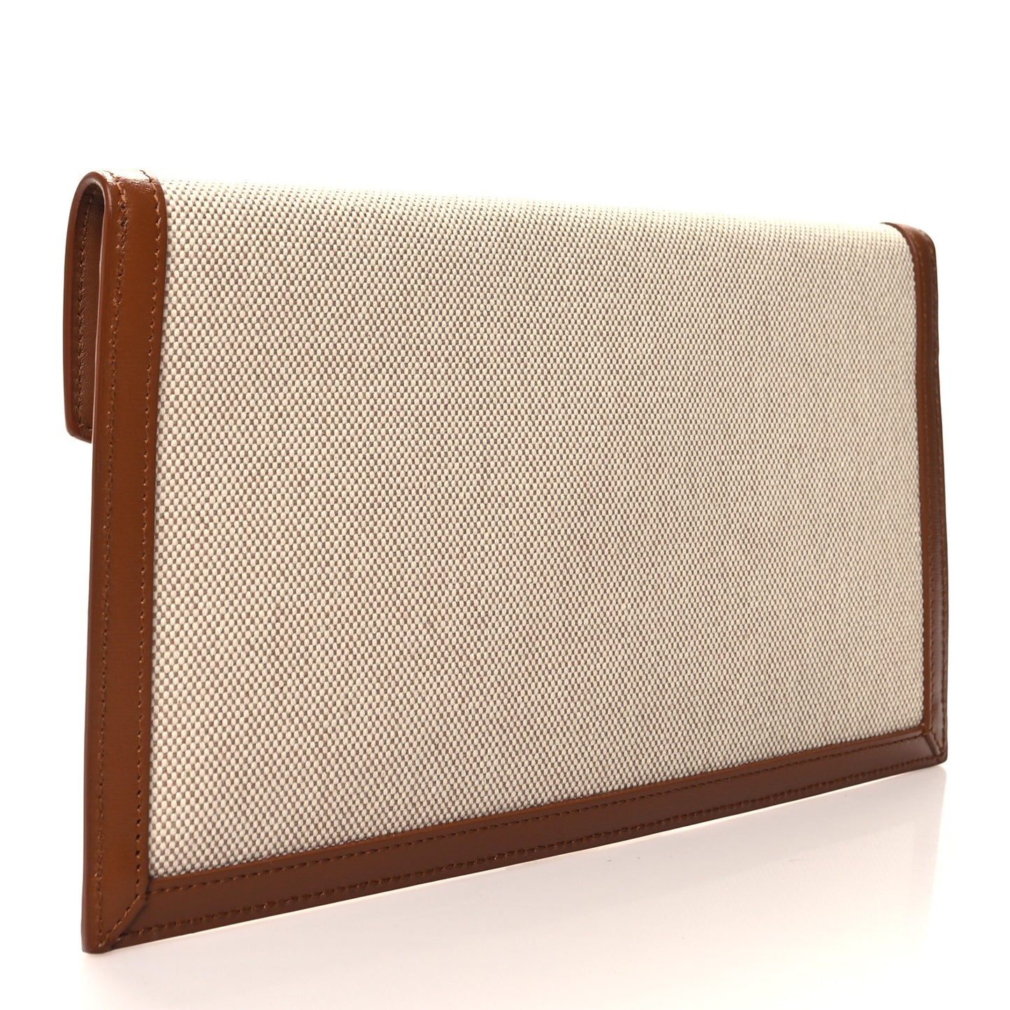 Canvas Uptown Pouch Natural Beige Brick