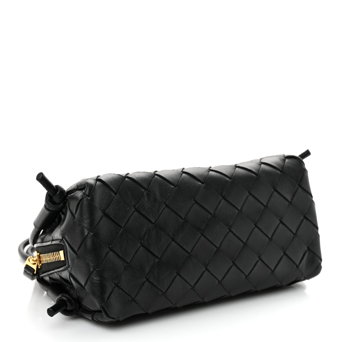 Nappa Intrecciato Concert Pouch Black