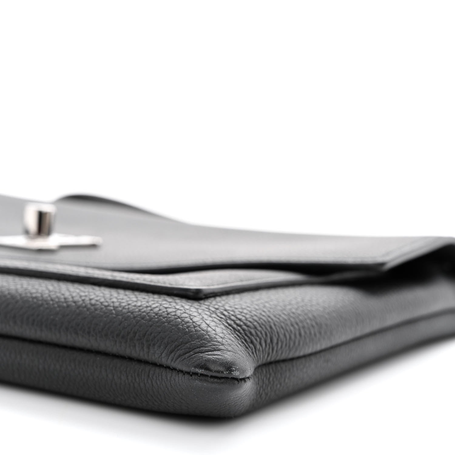 Louis Vuitton Soft Calfskin My Lockme Pochette Black 12 of 13