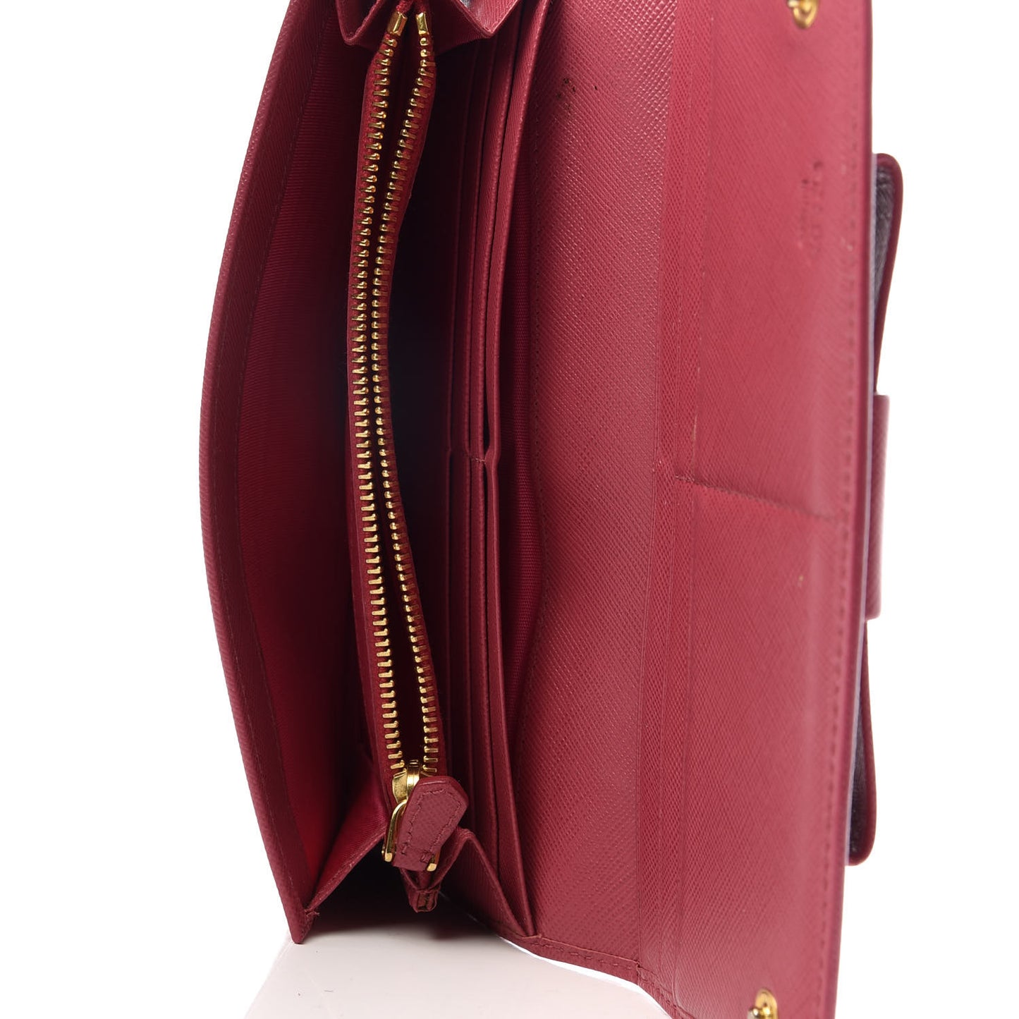 Saffiano Fiocco Bow Continental Wallet Peonia