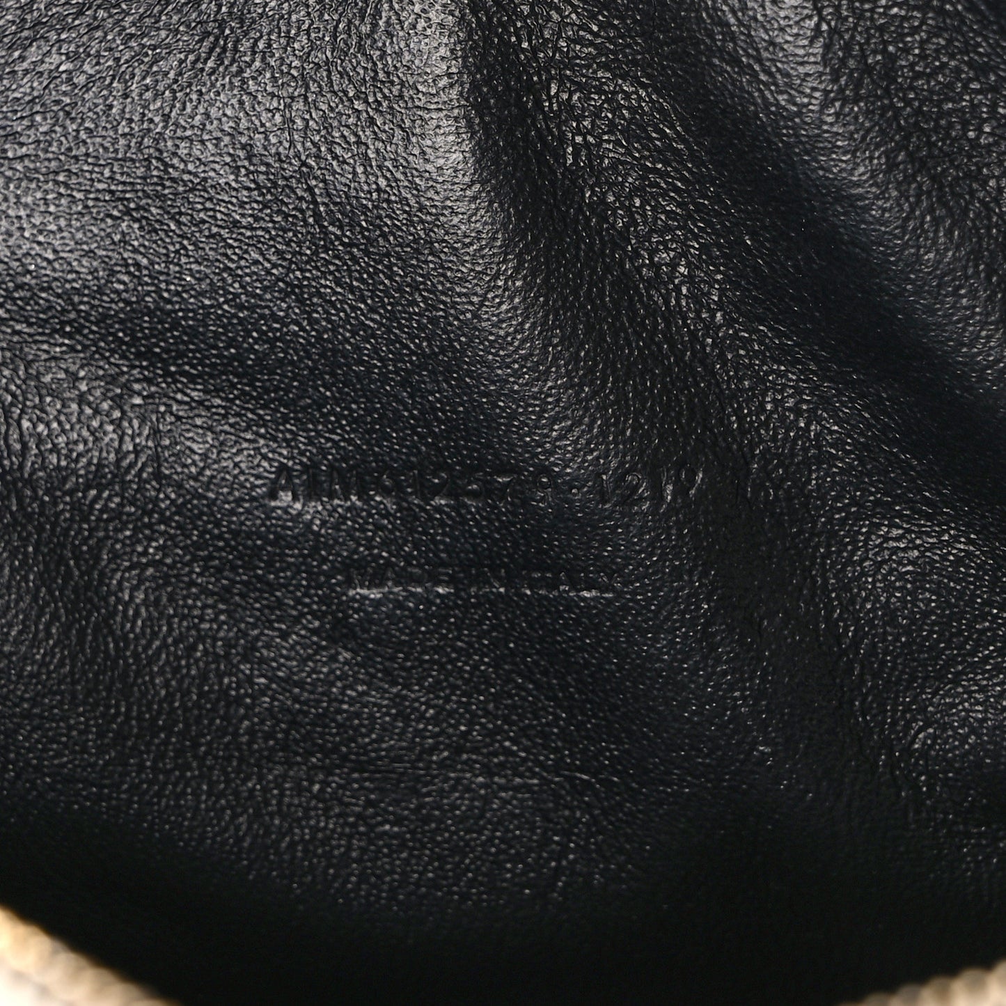 Grain De Poudre Matelasse Monogram Mini Lou Camera Bag Granite