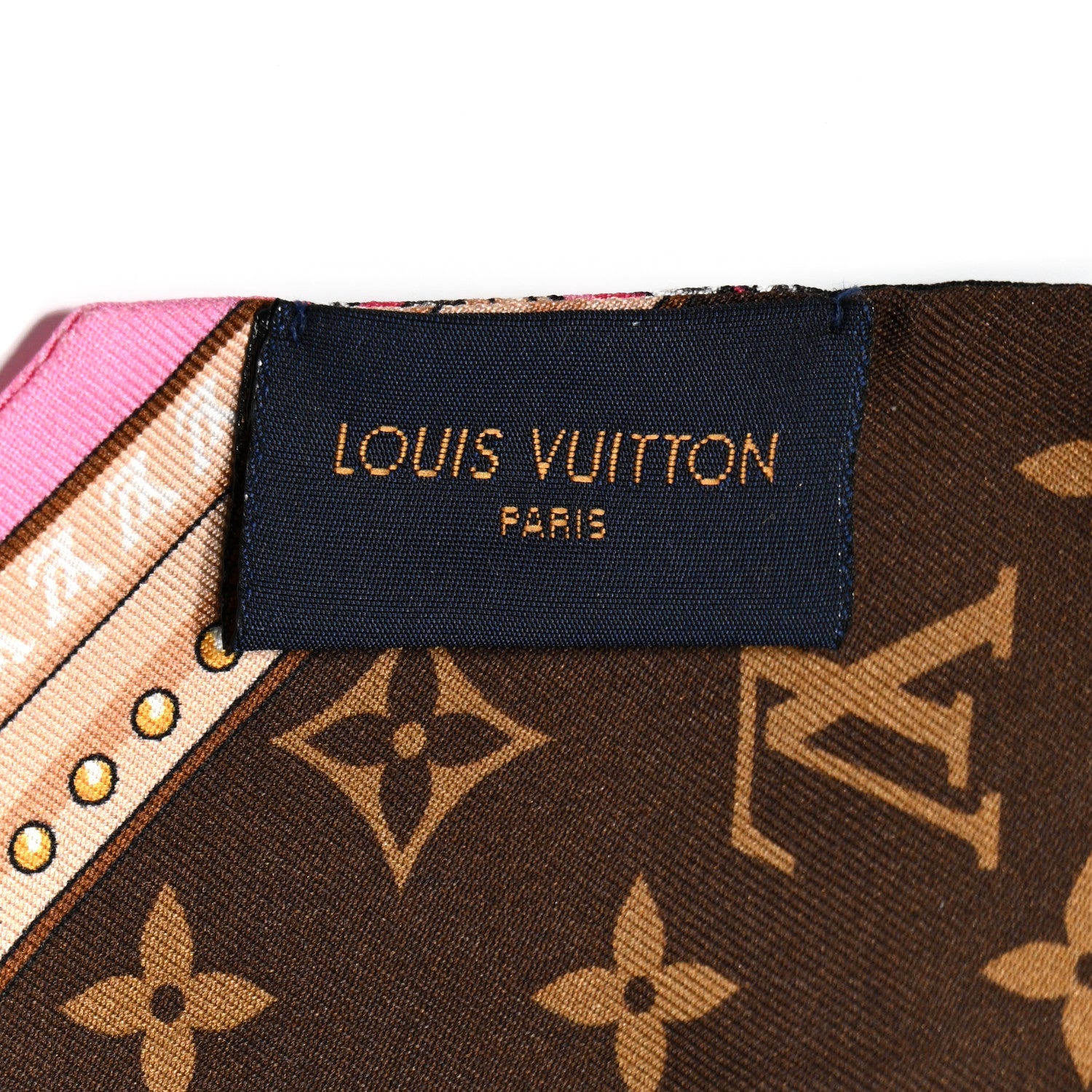 Louis Vuitton Silk Ultimate Monogram BB Bandeau Black 3 of 3