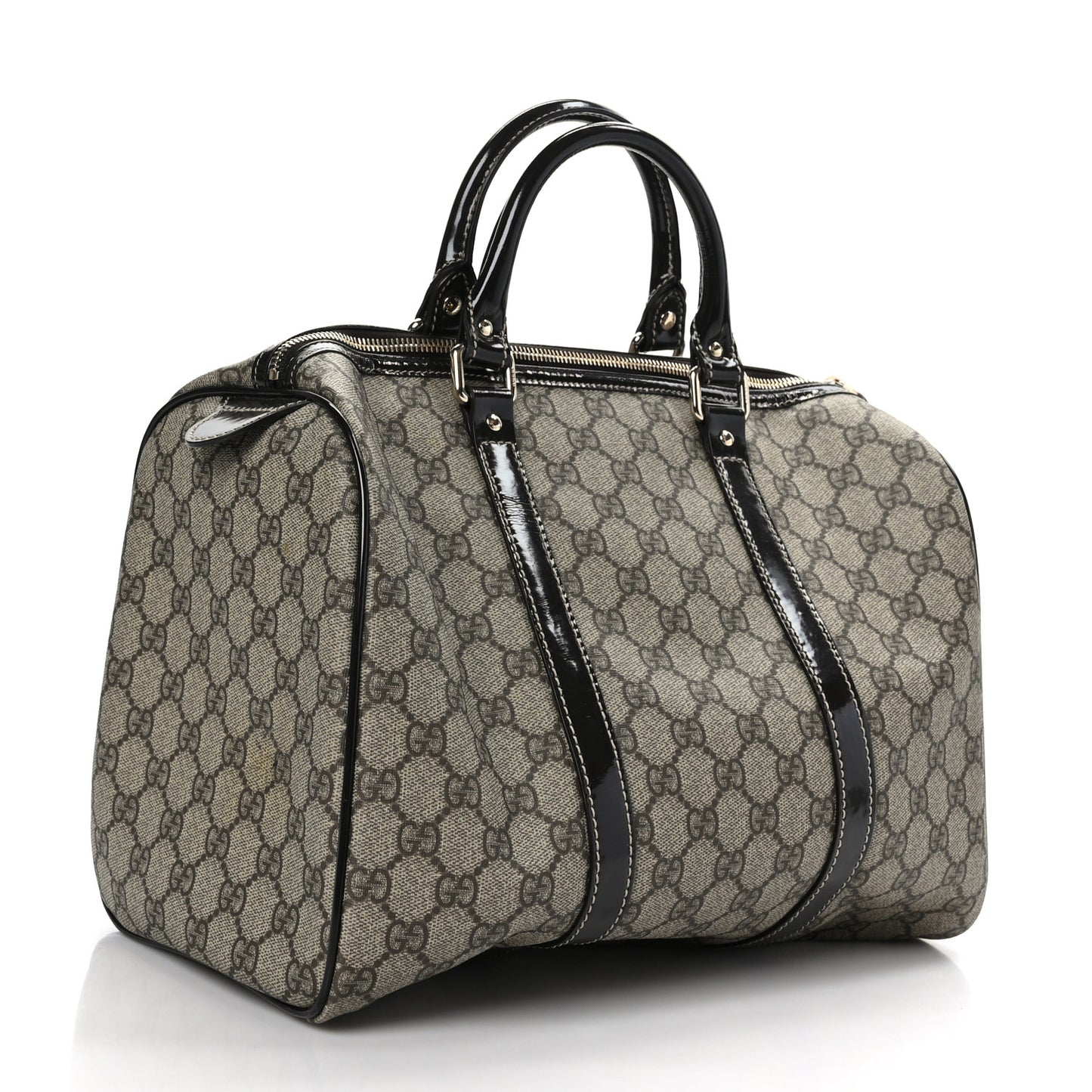 GG Plus Monogram Medium Joy Boston Dark Brown