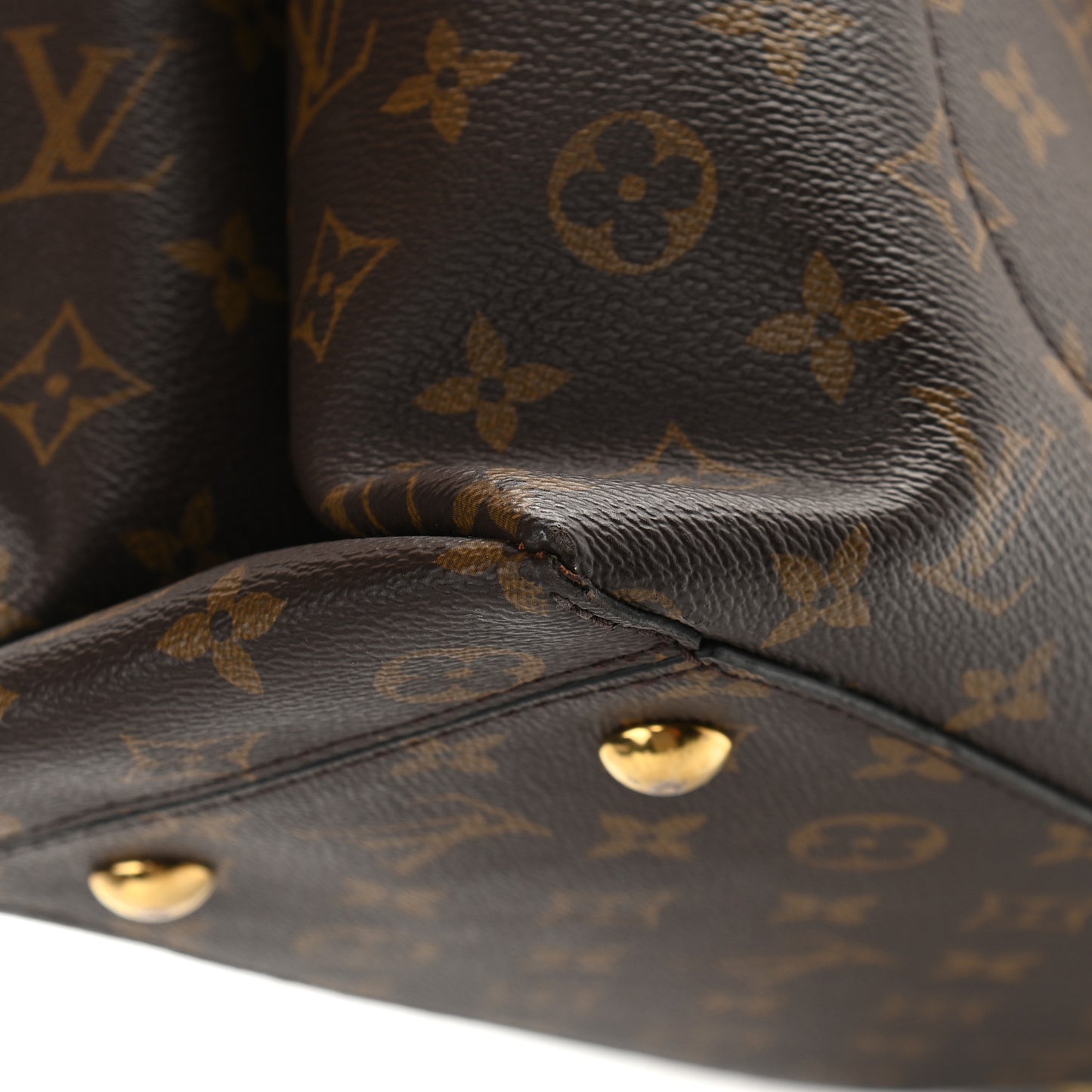 Monogram Flower Tote Caramel