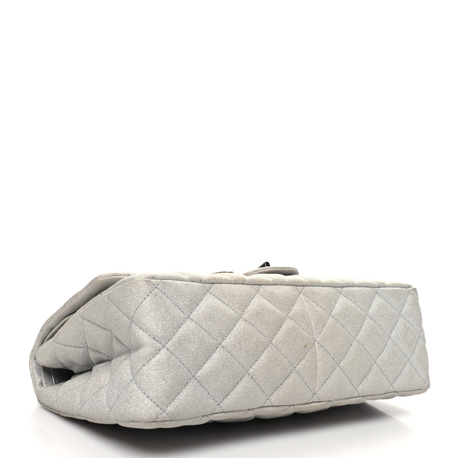 Chanel Metallic Canvas Space Charms 2.55 Reissue 226 Flap Silver 4 of 13