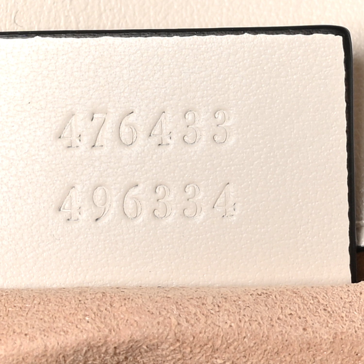 Gucci Calfskin Matelasse Super Mini GG Marmont Shoulder Bag White 7 of 10