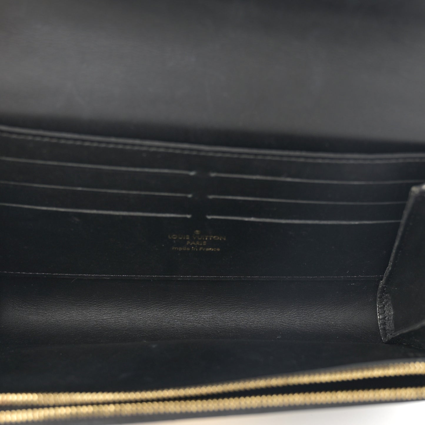Epi Twist Chain Wallet Denim Dark