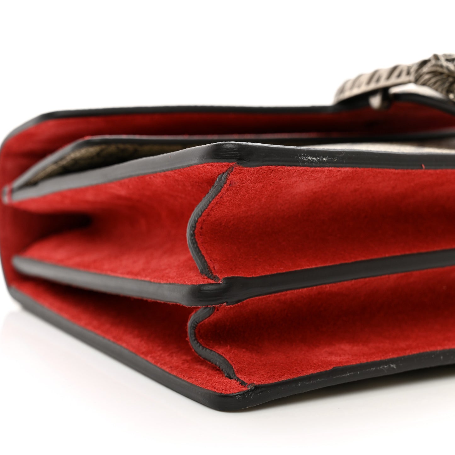 GG Supreme Monogram Small Dionysus Shoulder Bag Red