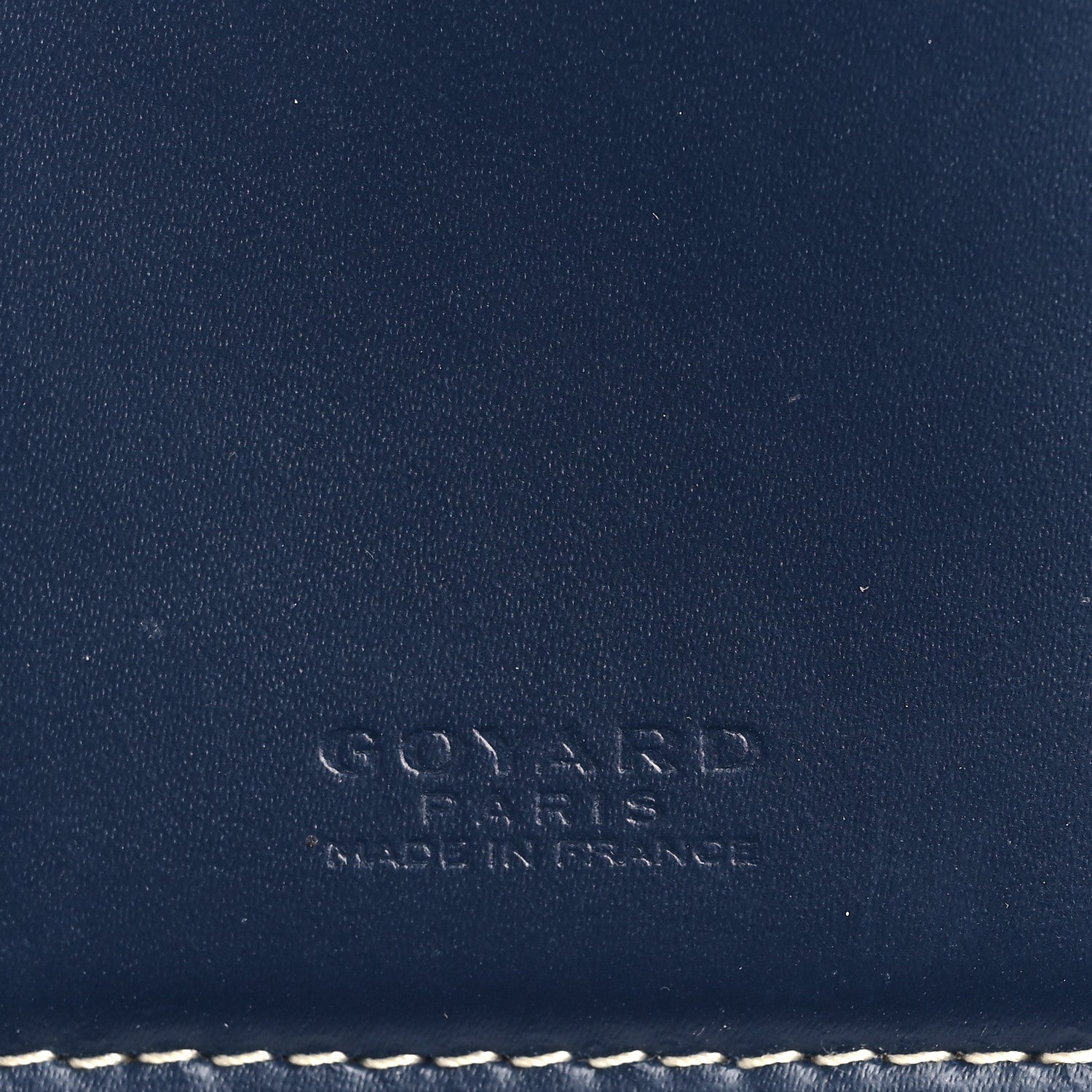Goyard Goyardine Saint Pierre Card Holder Navy 6 of 7