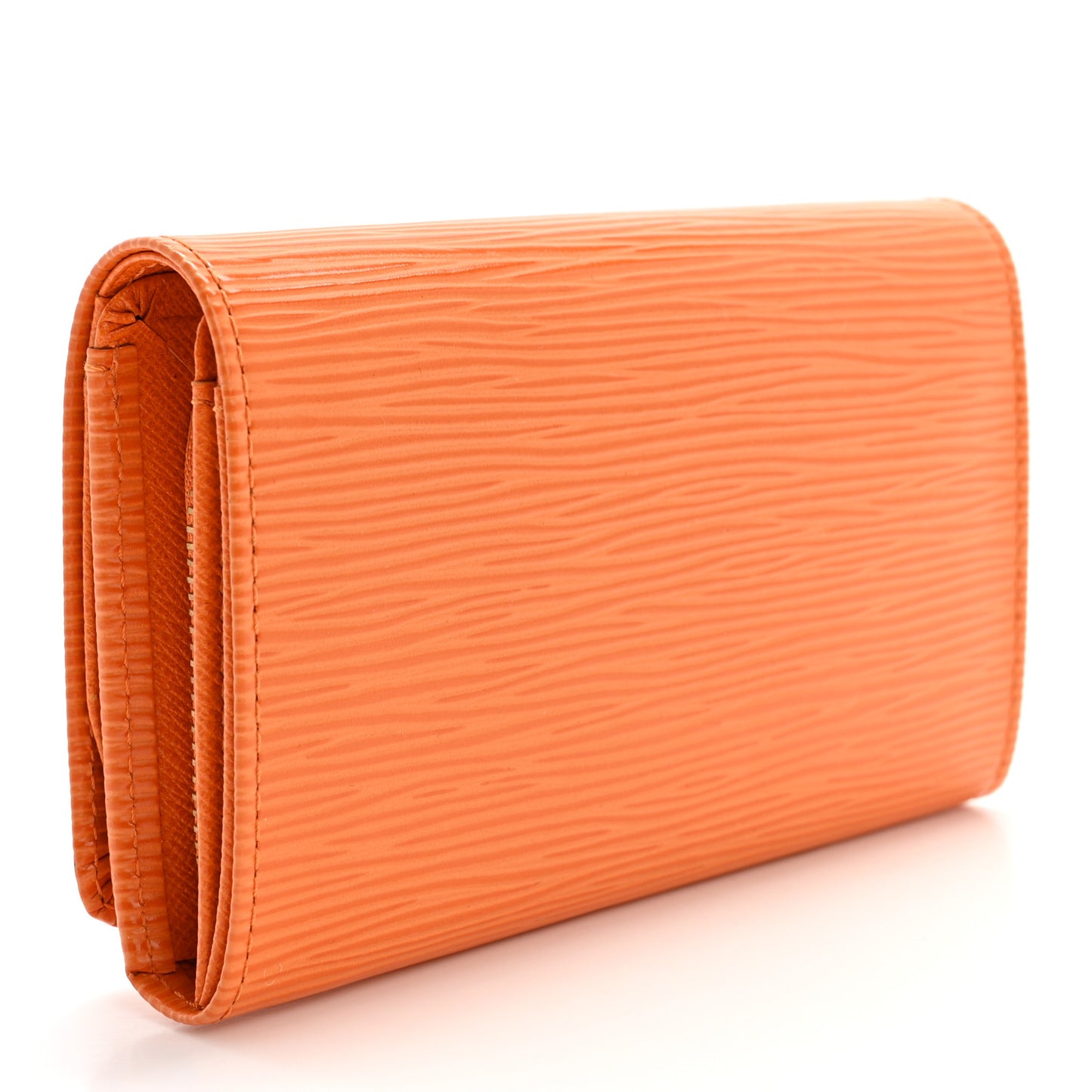Epi Porte-Monnaie Billets Tresor Wallet Mandarine