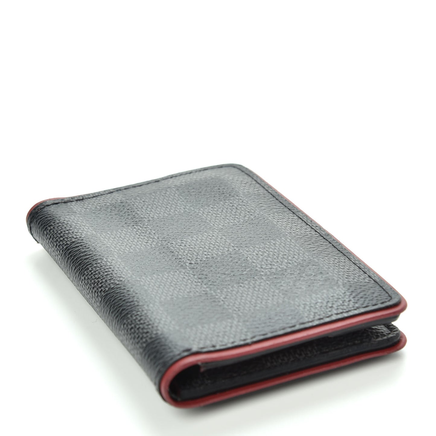 Damier Graphite Pocket Organizer Bordeaux