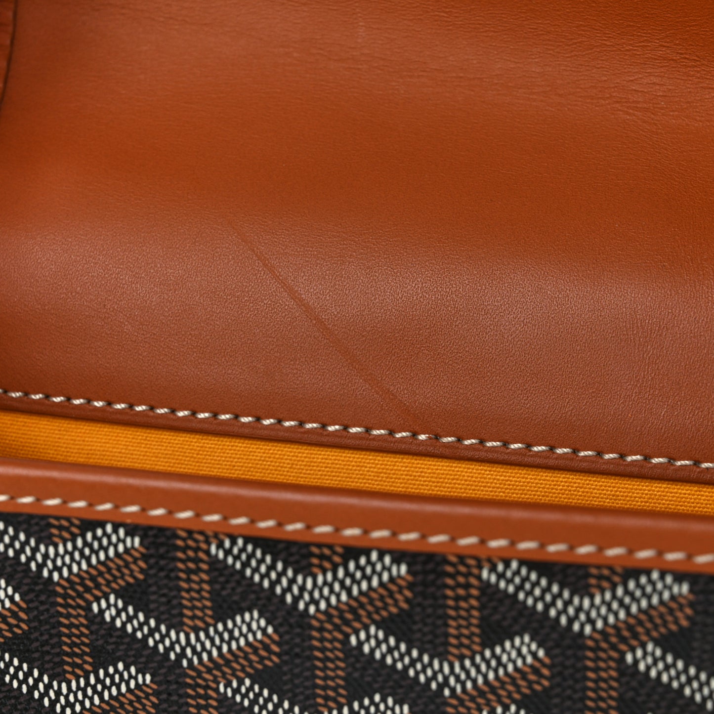 Goyardine Belvedere II MM Messenger Bag Black Gold